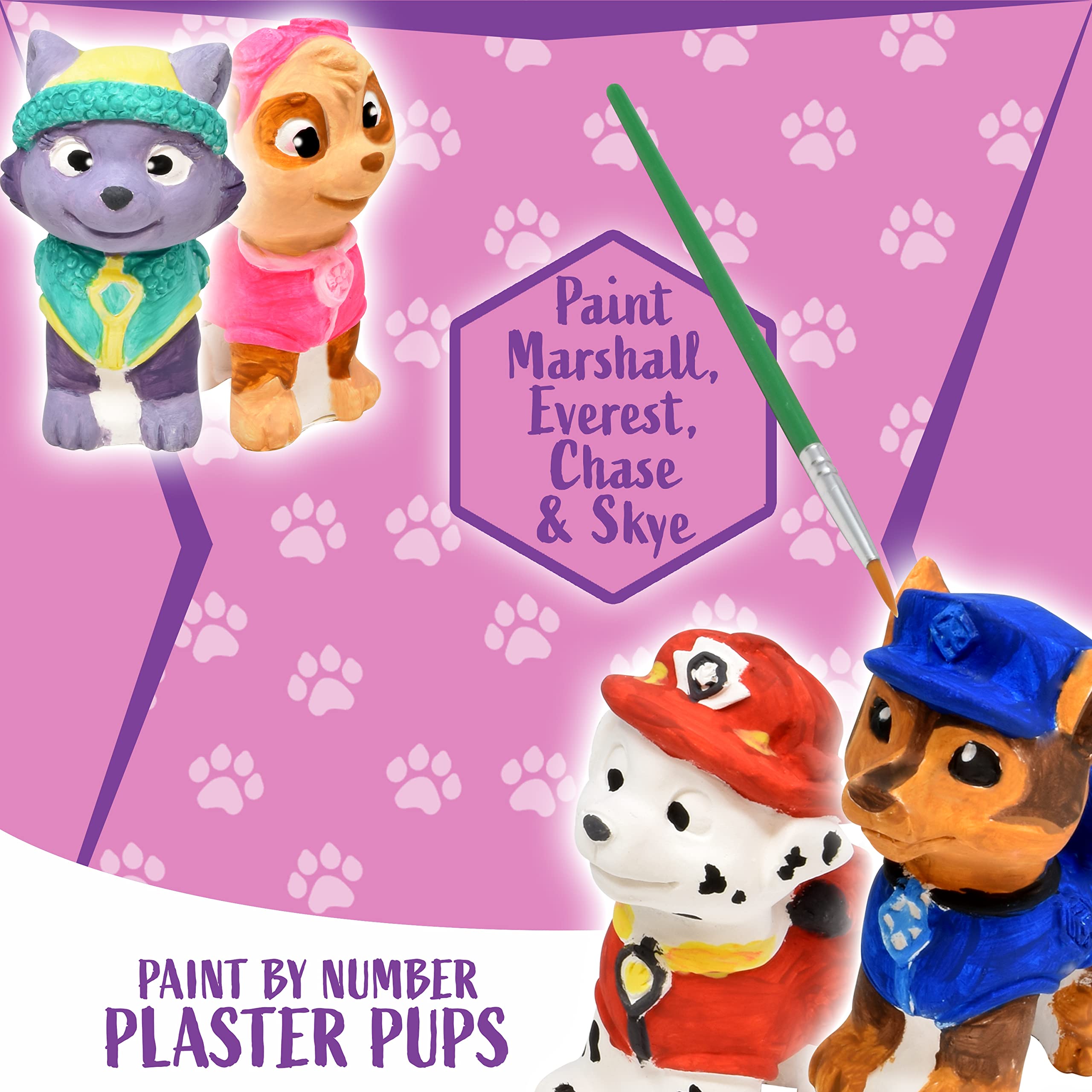 Foto 3 pulgar | Set Art Craft Paw Patrol: Pinta Tus Propias Figuras - Venta Internacional.