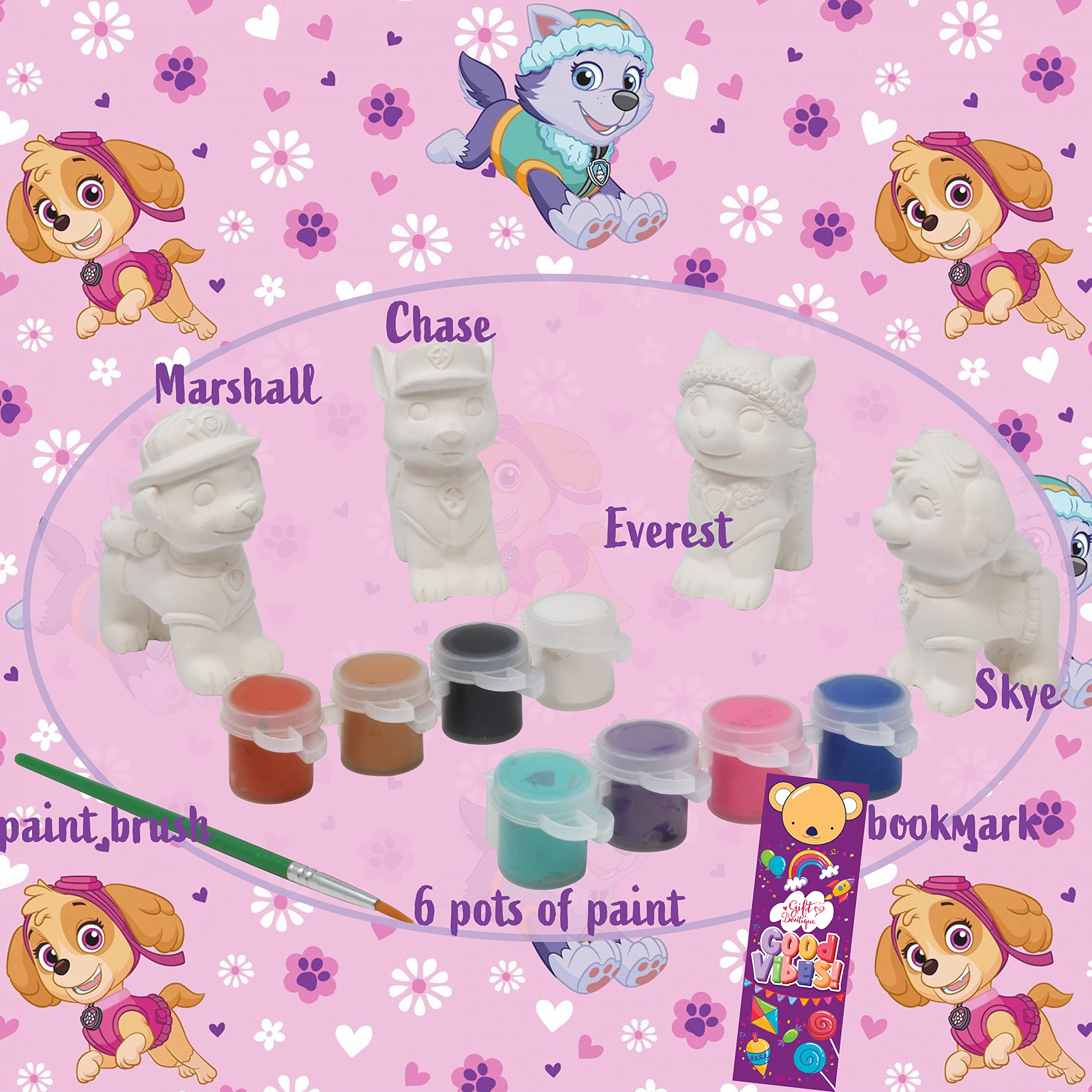 Foto 6 pulgar | Set Art Craft Paw Patrol: Pinta Tus Propias Figuras - Venta Internacional.