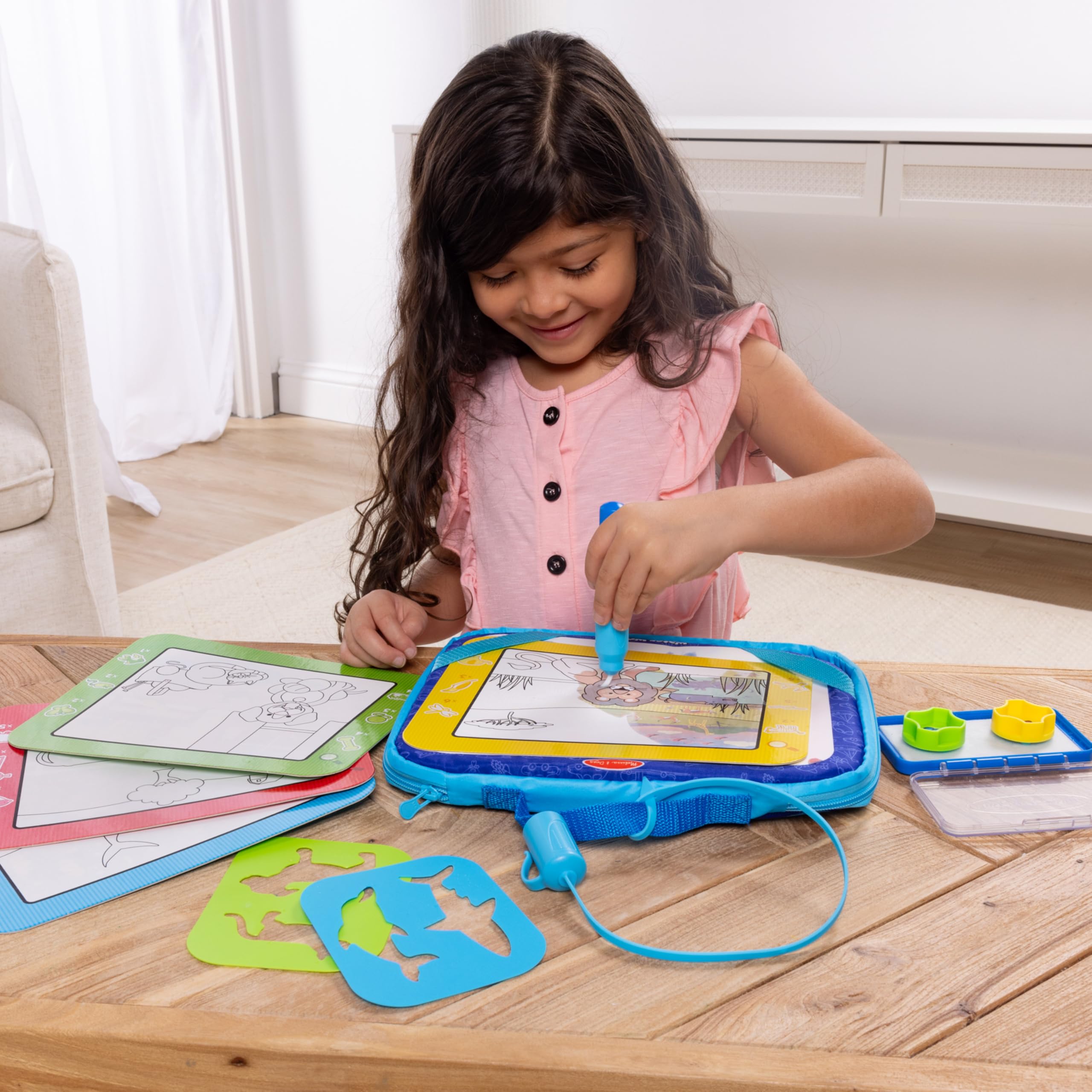 Foto 2 | Set De Dibujo Melissa & Doug Water Wow! Llévate Más De 3 Años - Venta Internacional.