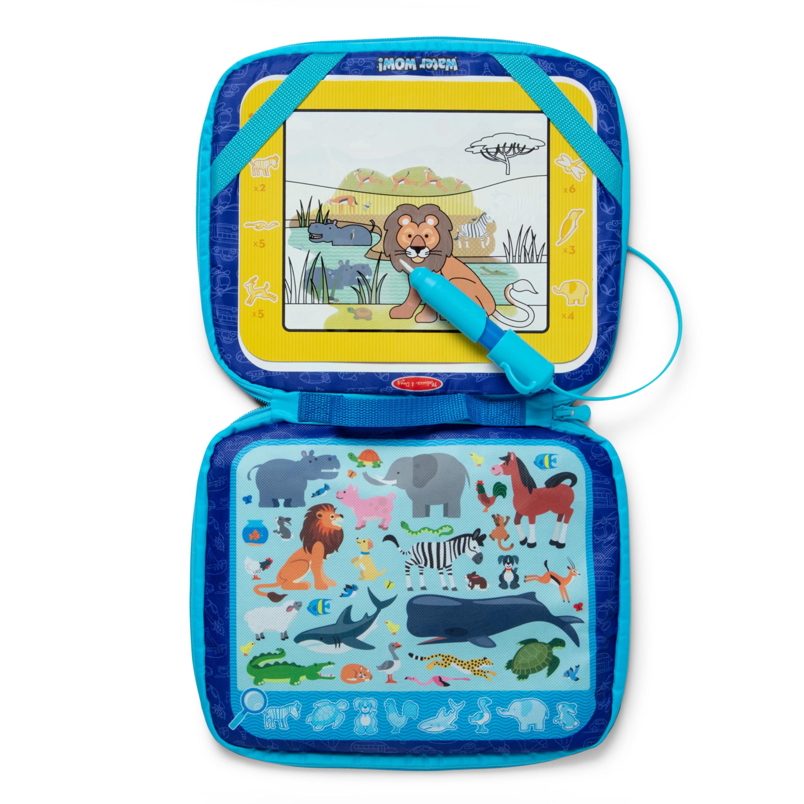 Foto 5 pulgar | Set De Dibujo Melissa & Doug Water Wow! Llévate Más De 3 Años - Venta Internacional.
