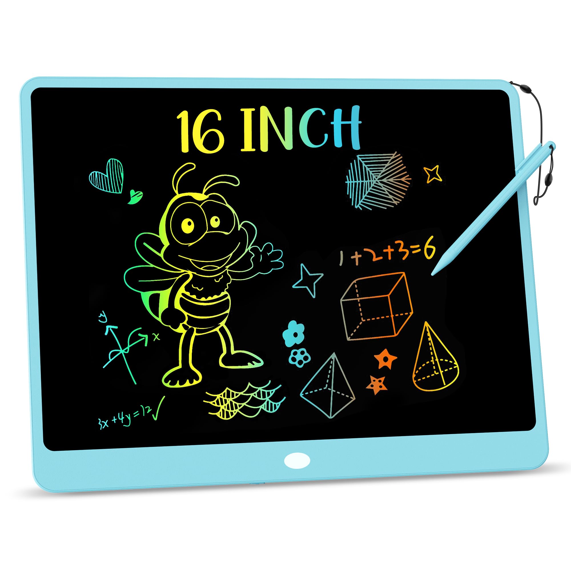 Tableta De Escritura Lcd Kokodi De 16 Pulgadas Colorida Para 3-6 Años - Venta Internacional.