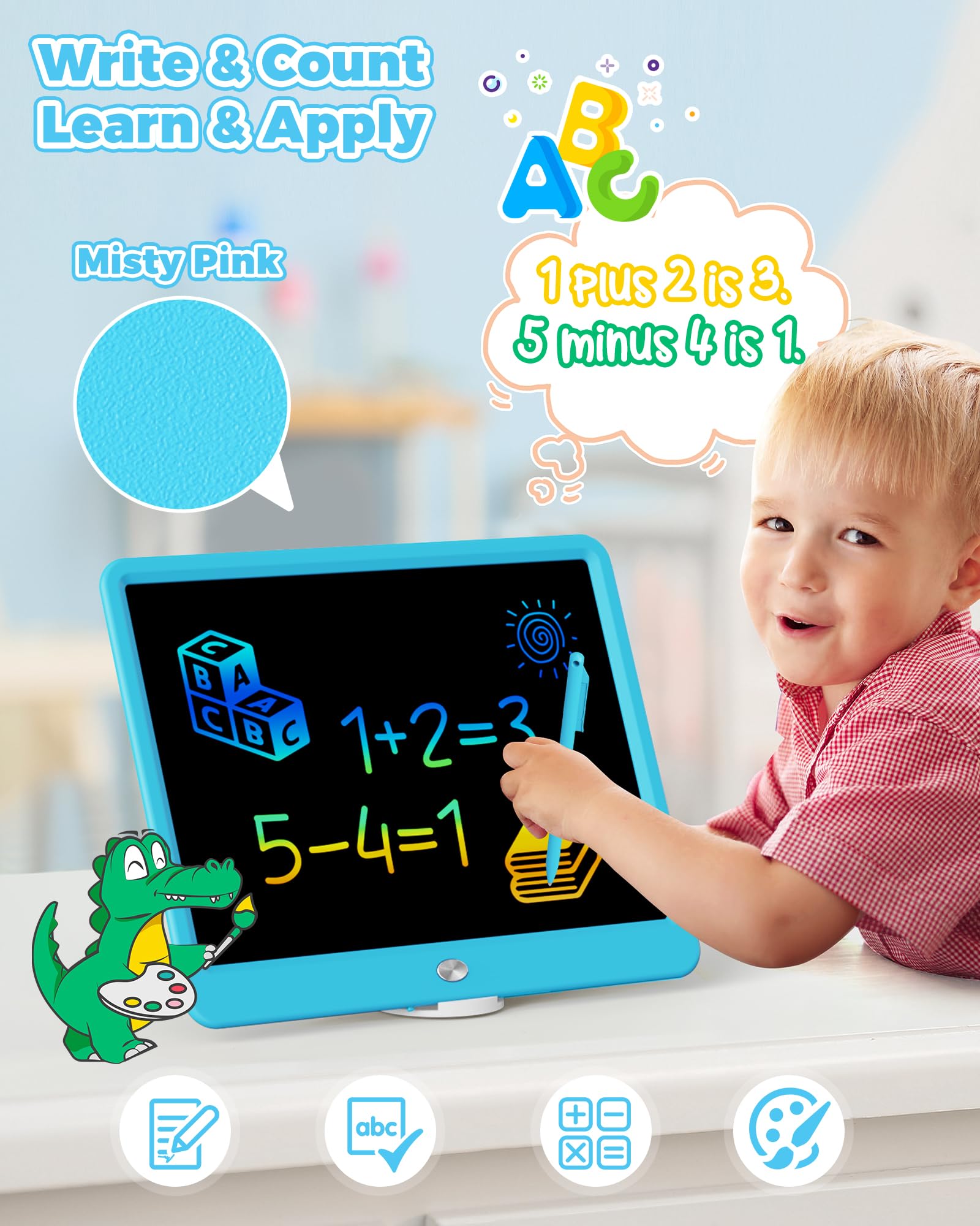Foto 3 pulgar | Tableta De Escritura Lcd Kokodi De 16 Pulgadas Colorida Para 3-6 Años - Venta Internacional.
