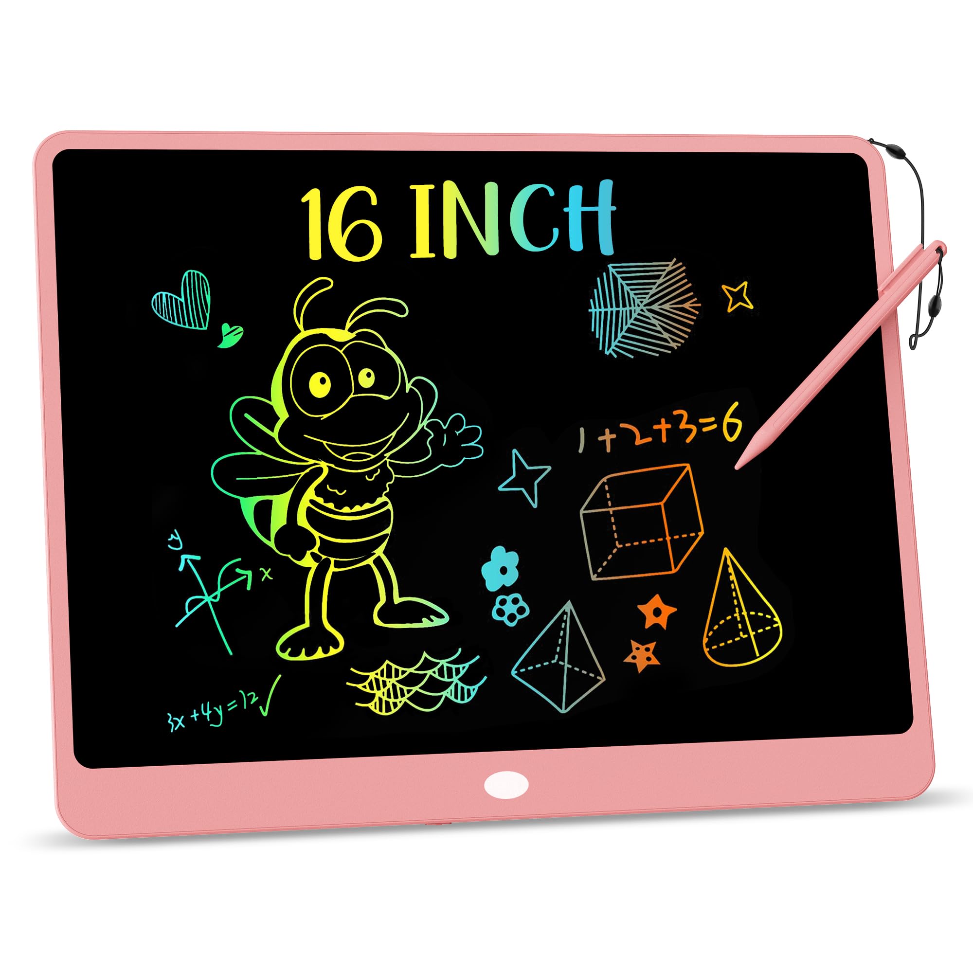 Tableta De Escritura Lcd Kokodi De 16 Pulgadas Colorida Para 3-6 Años - Venta Internacional.