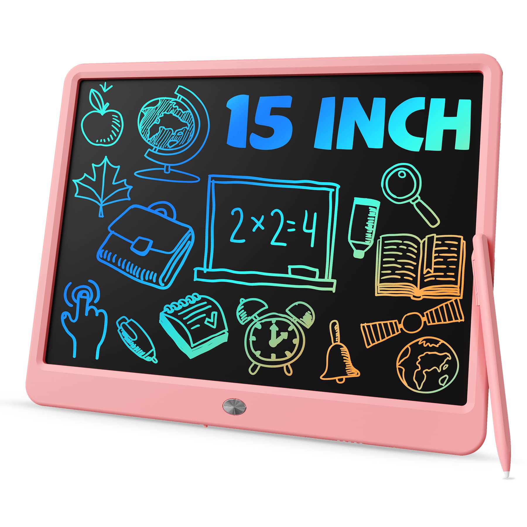 Foto 2 pulgar | Tableta De Escritura Lcd Tekfun De 15 Pulgadas Para Niños De 8 A 10 Años O Más (rosa) - Venta Internacional.