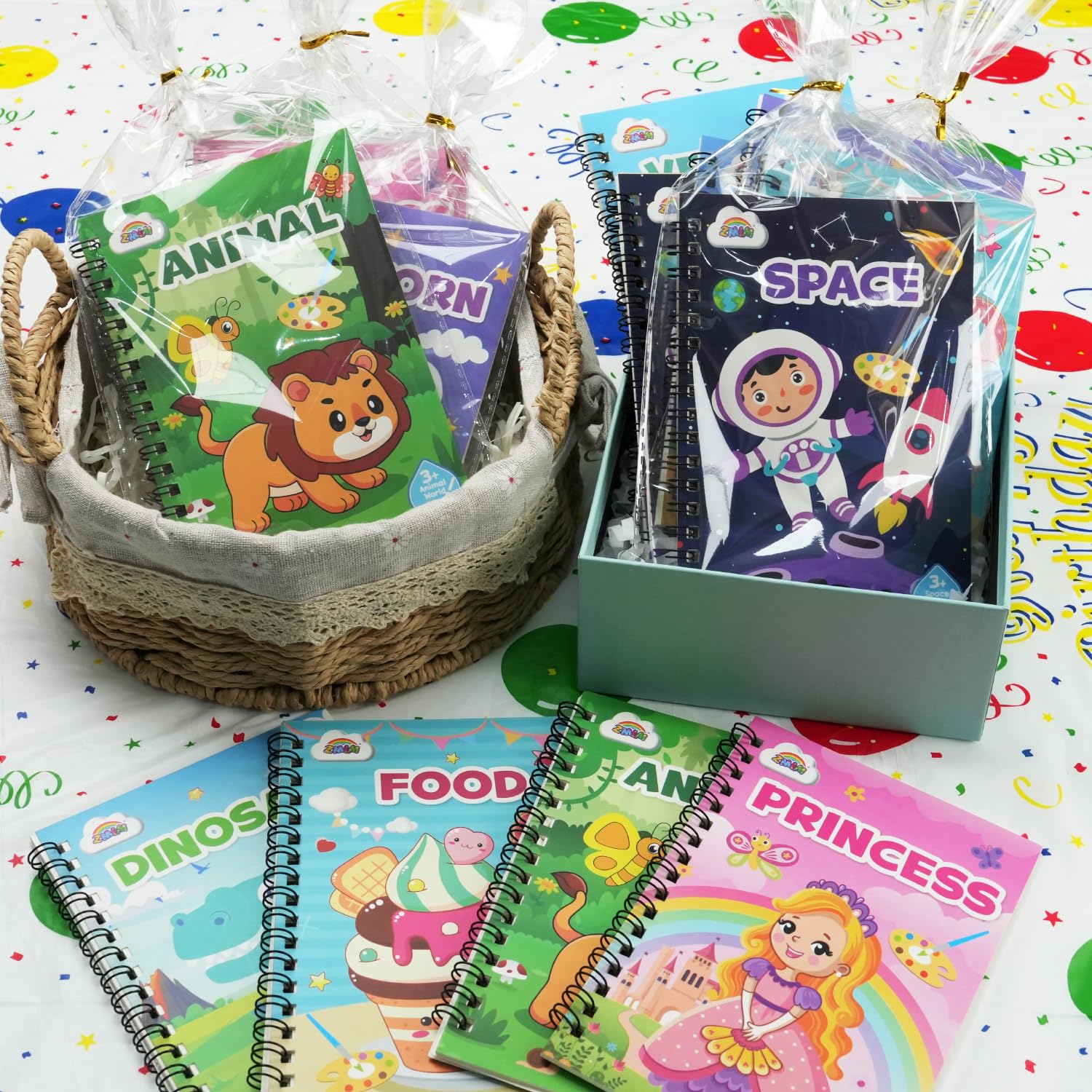 Foto 6 pulgar | Libro Para Colorear Zmlm 24 Water For Kids, Regalo De Fiesta Para Niños De 4 A 8 Años - Venta Internacional.