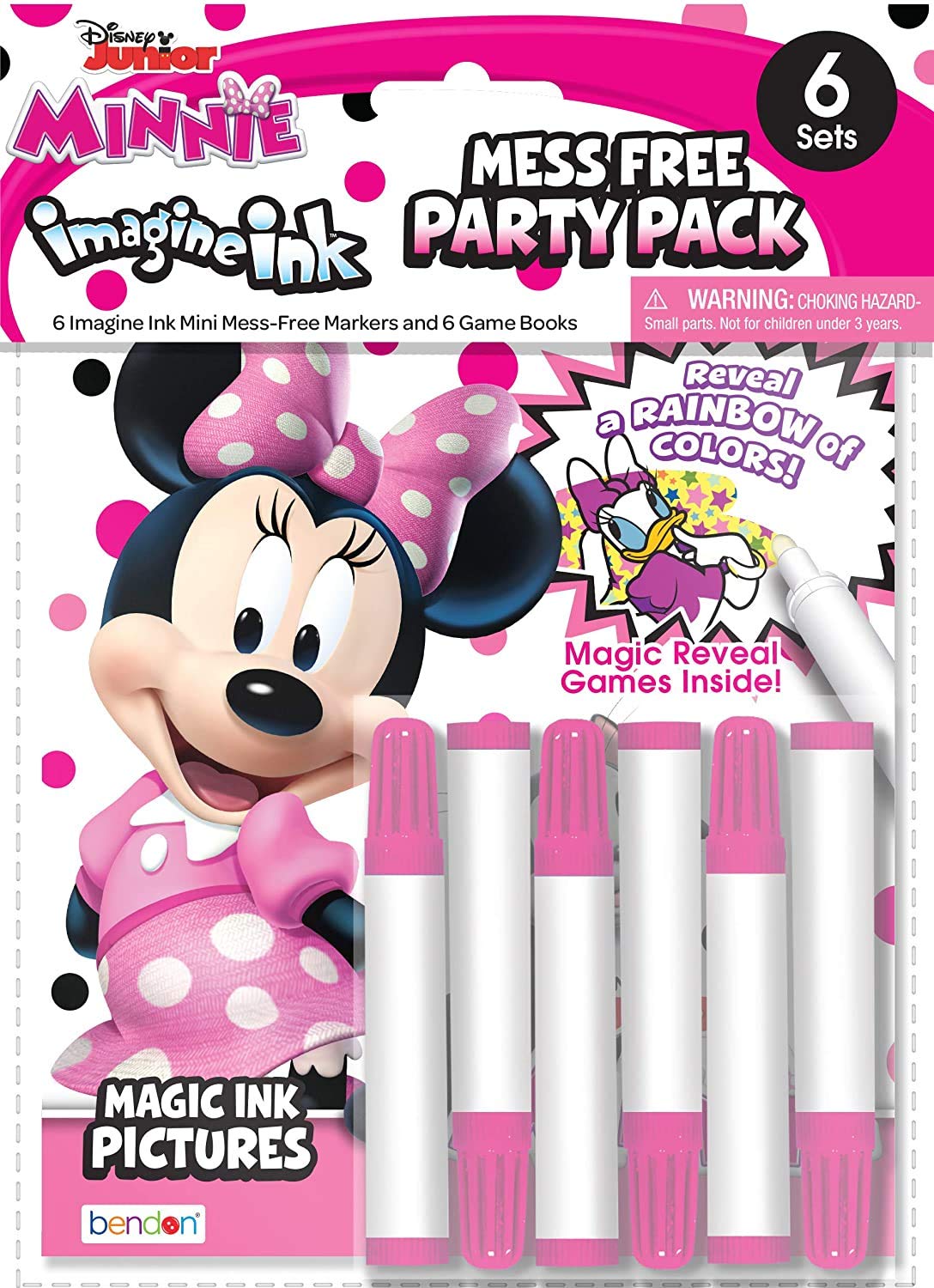 Foto 4 pulgar | Juego de Libros para Colorear Disney Minnie Mouse y Mickey Mouse 12 Piezas + Calcomanías - Venta Internacional