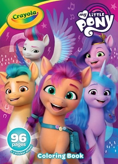 Foto 1 | Libro Para Colorear Crayola My Little Pony Con Pegatinas, 96 Páginas - Venta Internacional.