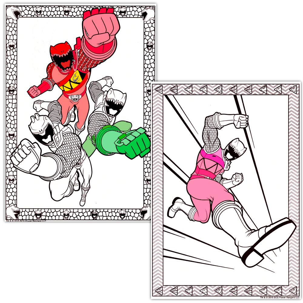 Foto 3 pulgar | Set De Libros Para Colorear Power Rangers 2 Con Pegatinas - Venta Internacional.