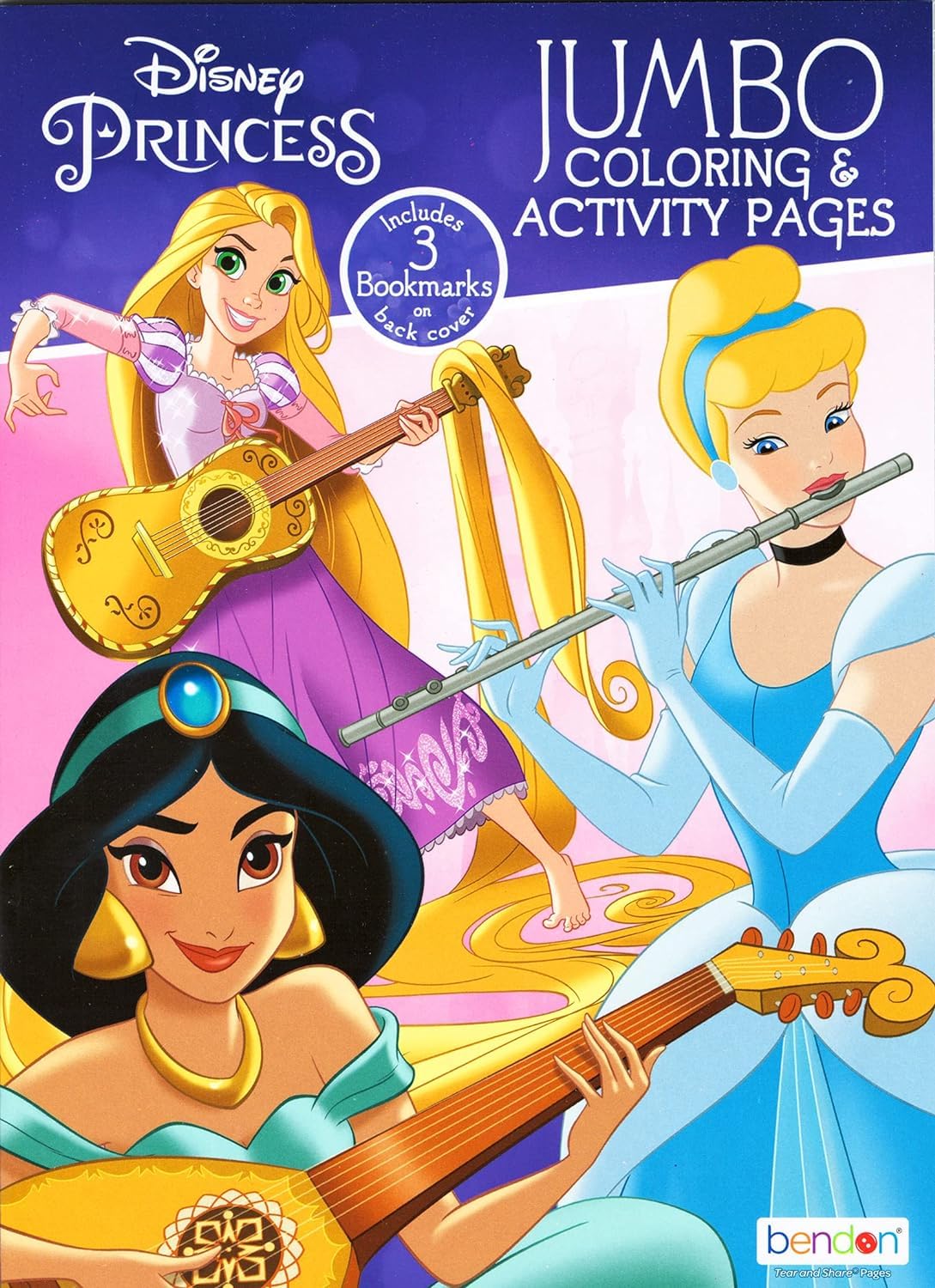 Foto 3 pulgar | Set De Actividades Para Colorear Con La Princesa Disney Encanto Moana Frozen - Venta Internacional.
