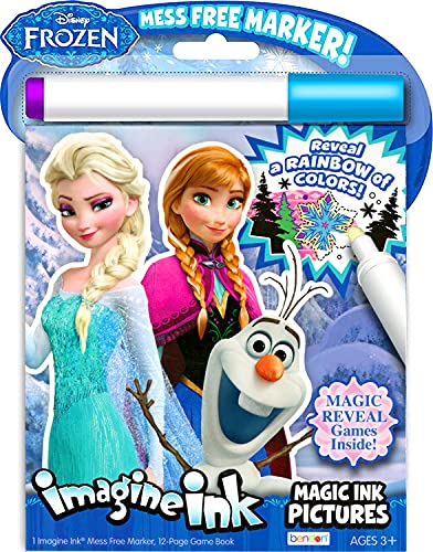 Foto 5 pulgar | Set Para Colorear Magic Ink Princess Frozen Raya Con Pegatinas - Venta Internacional.