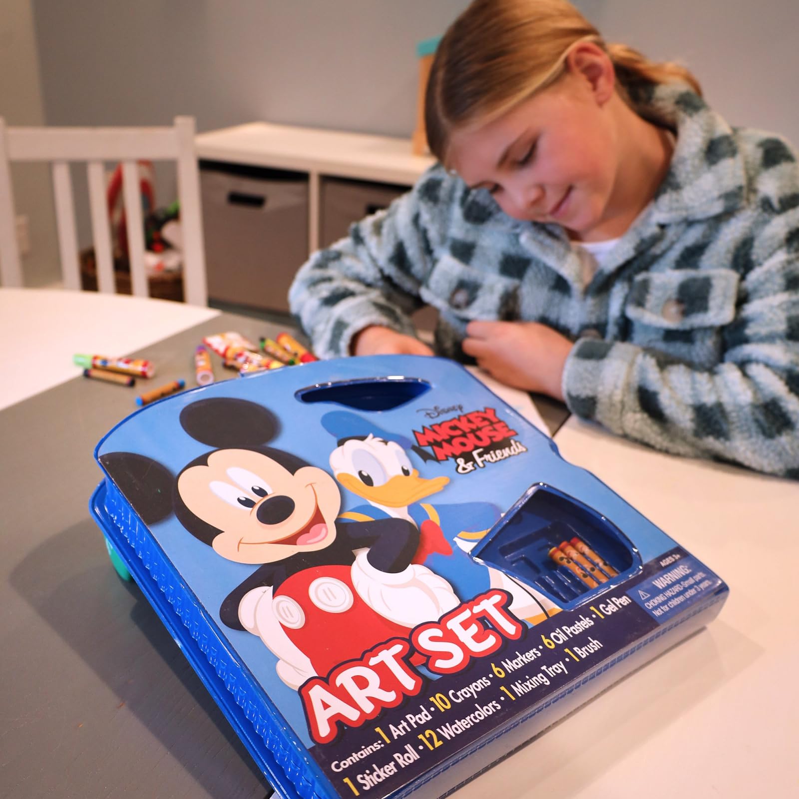Foto 5 pulgar | Bolsa Disney Kids Art, Azul - Venta Internacional.