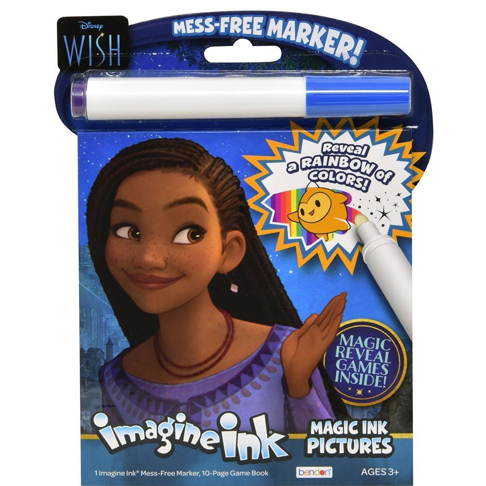 Foto 2 pulgar | Libro de Colorear Bendon Disney Wish  con Rotulador - Venta Internacional