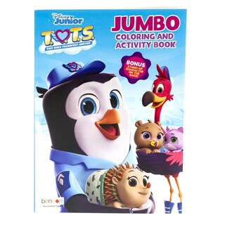Foto 2 | Libro para Colorear y Actividades T.O.T.S. con Calcomanías - Venta Internacional