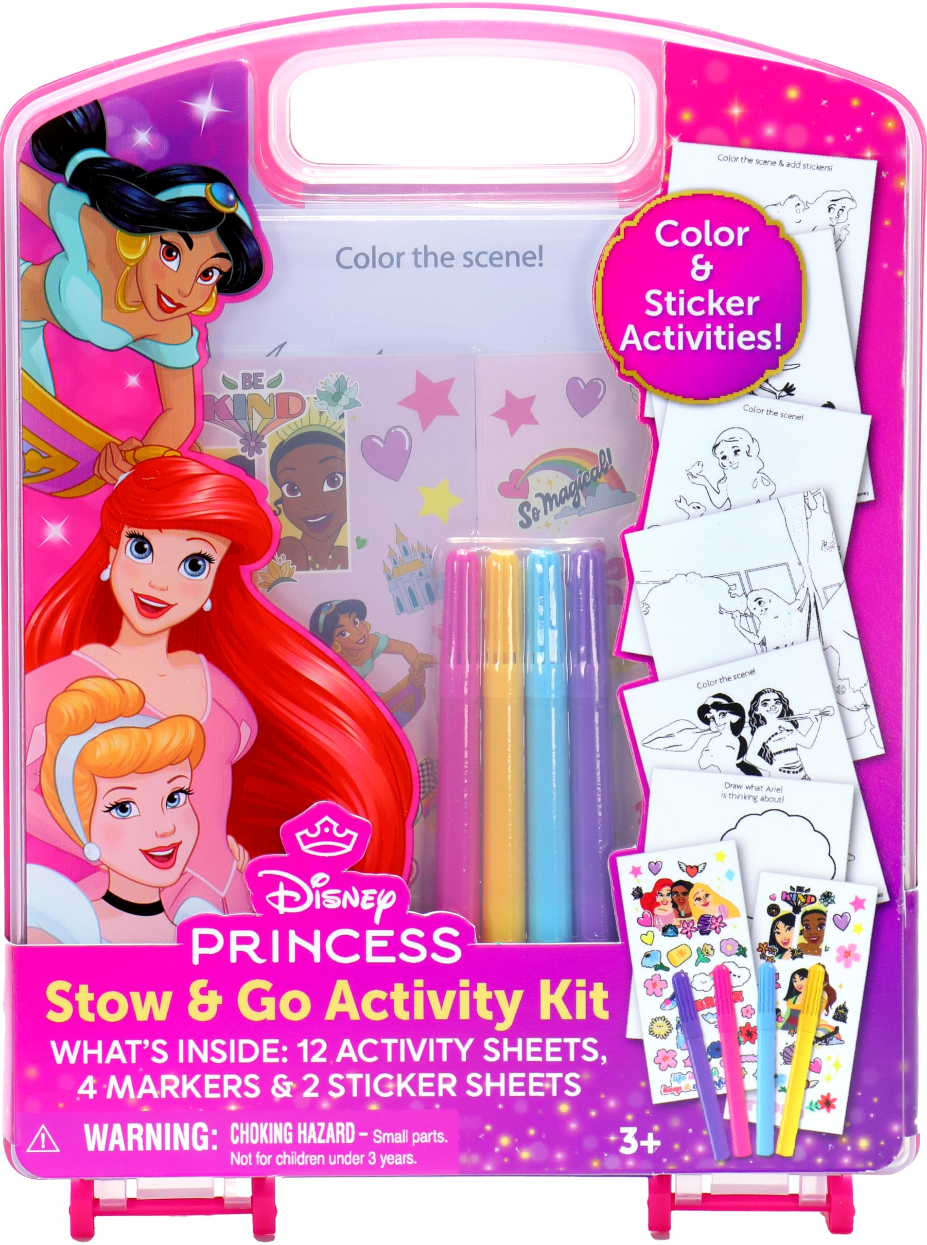 Foto 2 pulgar | Kit De Actividades Tara Toys Princess Stow & Go Con 12 Hojas - Venta Internacional.