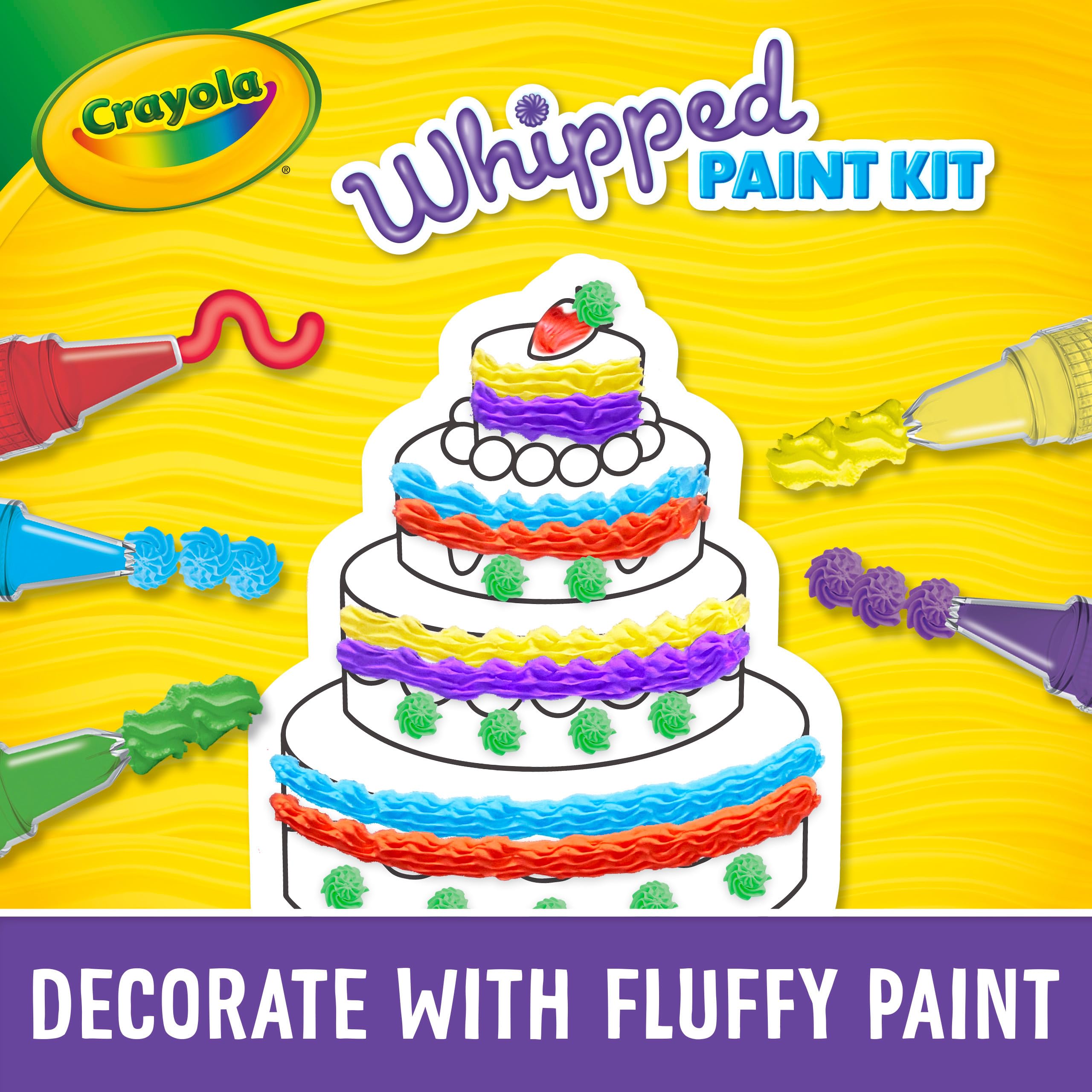 Foto 3 pulgar | Set De Pintura Crayola Whipped Puff Paint 3d Para Niños Mayores De 5 Años - Venta Internacional.