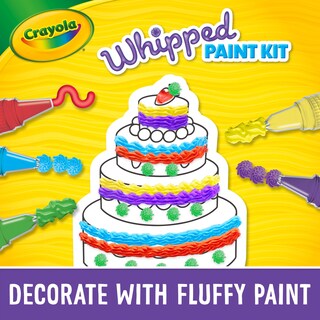 Foto 2 | Set De Pintura Crayola Whipped Puff Paint 3d Para Niños Mayores De 5 Años - Venta Internacional.