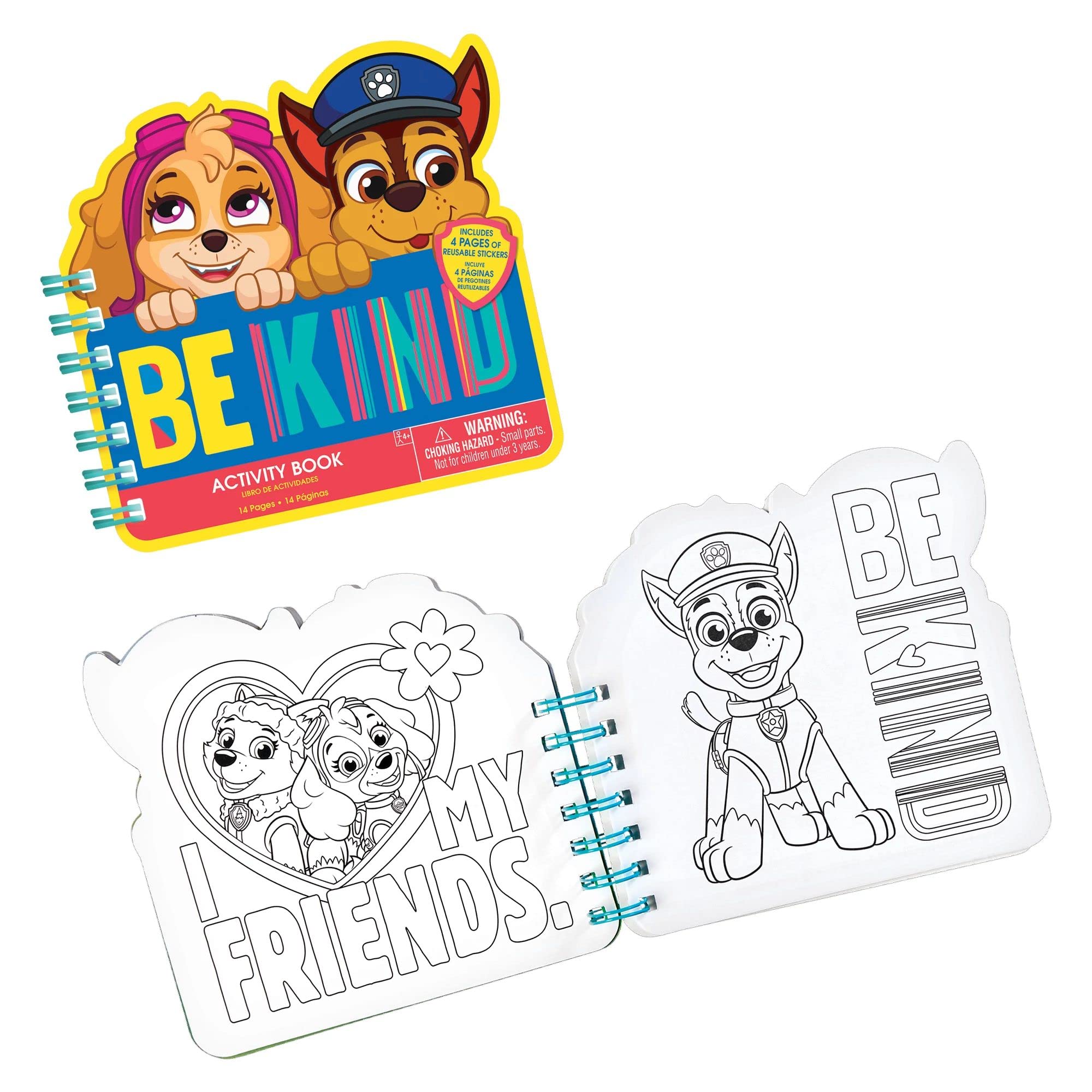 Foto 1 | Libro De Actividades Con Pegatinas Amscan Paw Patrol Para Niños De 3 Años O Más - Venta Internacional.