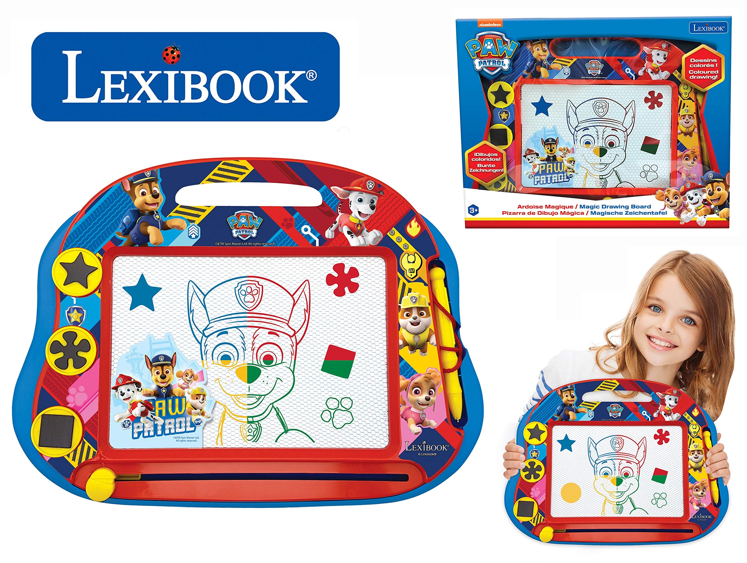 Foto 3 pulgar | Tablero De Dibujo Magnético Lexibook Paw Patrol Multicolor Crpa550 - Venta Internacional.
