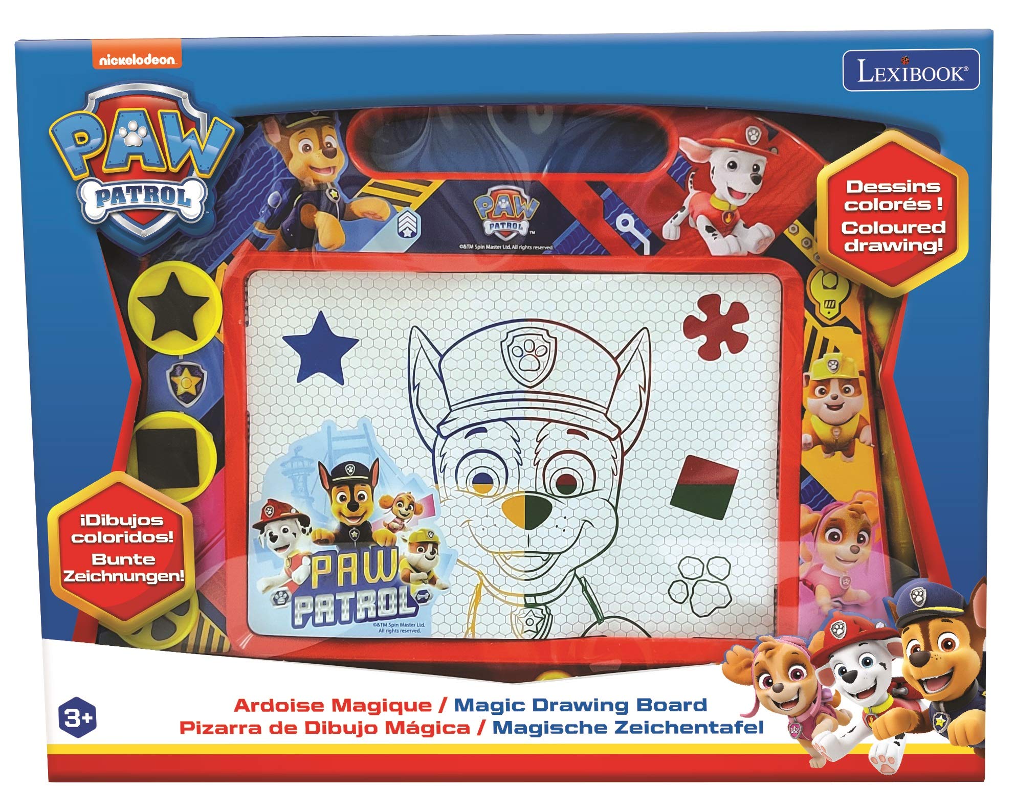 Foto 5 pulgar | Tablero De Dibujo Magnético Lexibook Paw Patrol Multicolor Crpa550 - Venta Internacional.