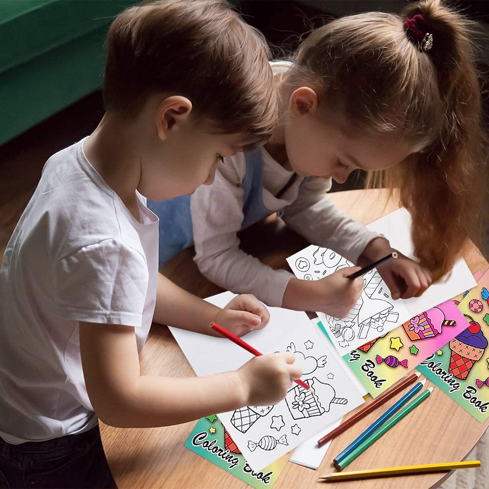 Foto 6 | Libros Para Colorear Artcreativity Helado Para Niños De 5 X 7 Pulgadas, Juego De 12 - Venta Internacional.