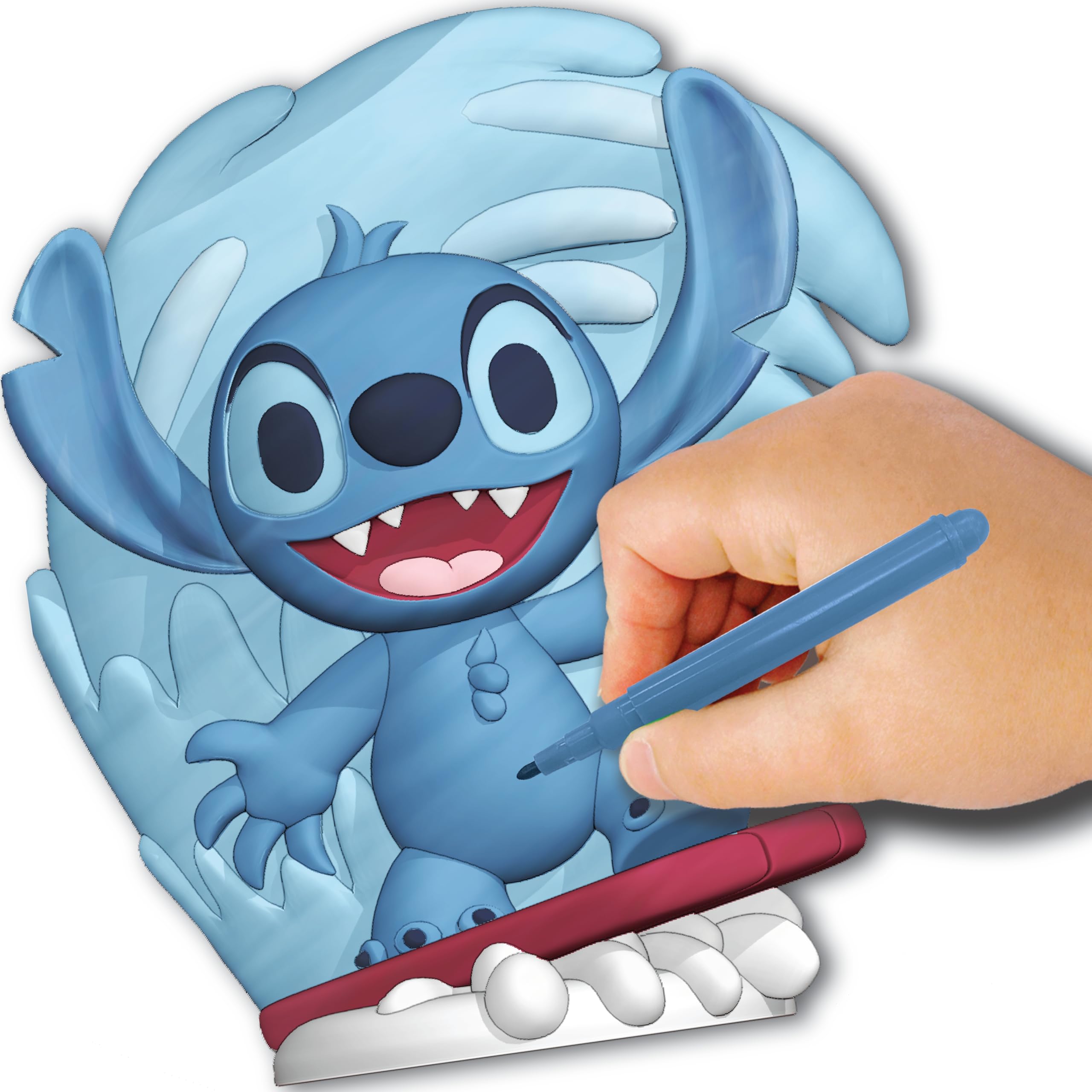 Foto 4 pulgar | Set Creativo Tara Toys Stitch Design A De Vinilo Para Surf Con Rotuladores - Venta Internacional.
