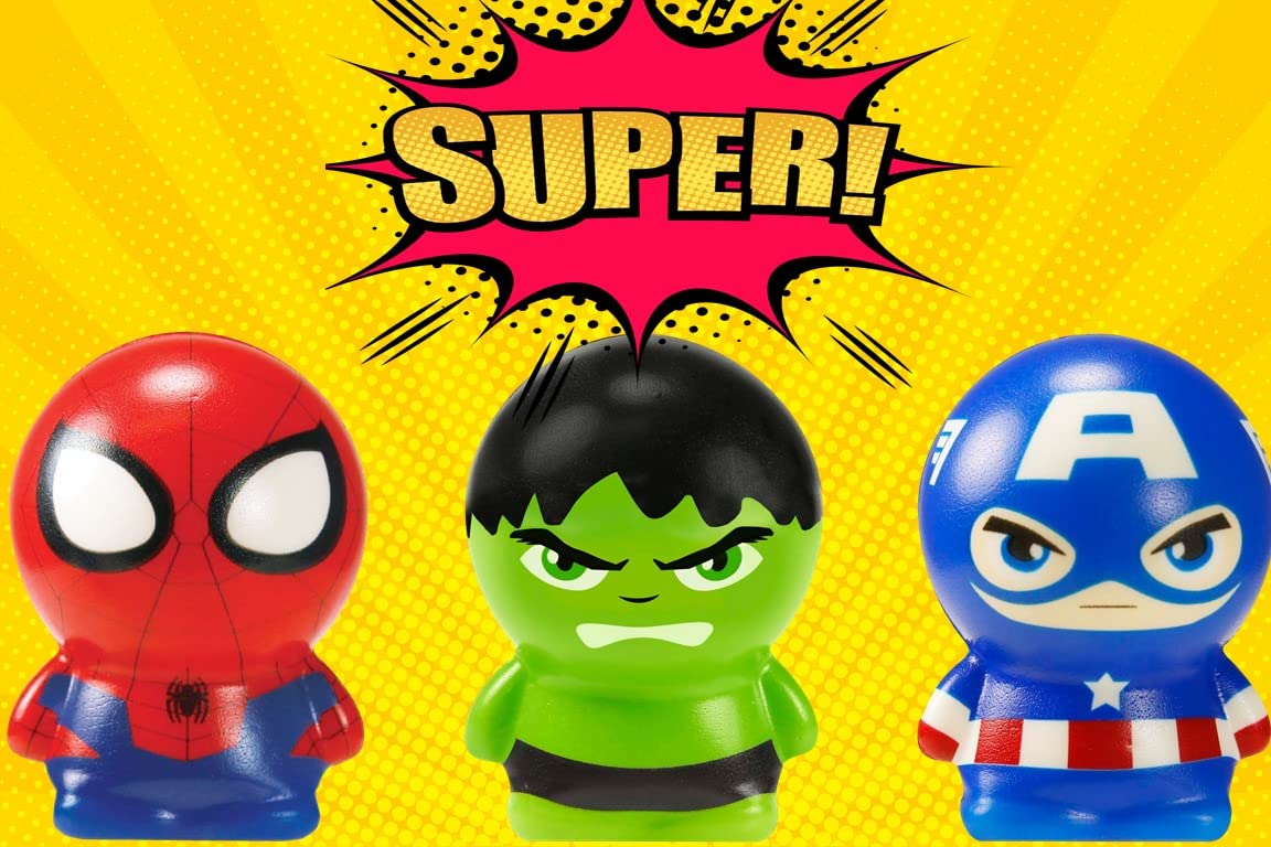 Foto 3 pulgar | Bolas De Espuma Ja-ru Marvel Avengers & Spiderman Para Niños (6) - Venta Internacional.