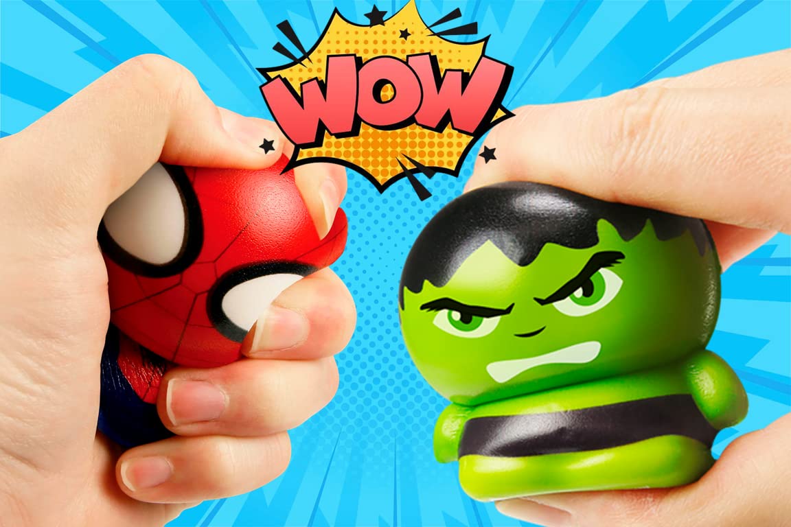 Foto 4 pulgar | Bolas De Espuma Ja-ru Marvel Avengers & Spiderman Para Niños (6) - Venta Internacional.