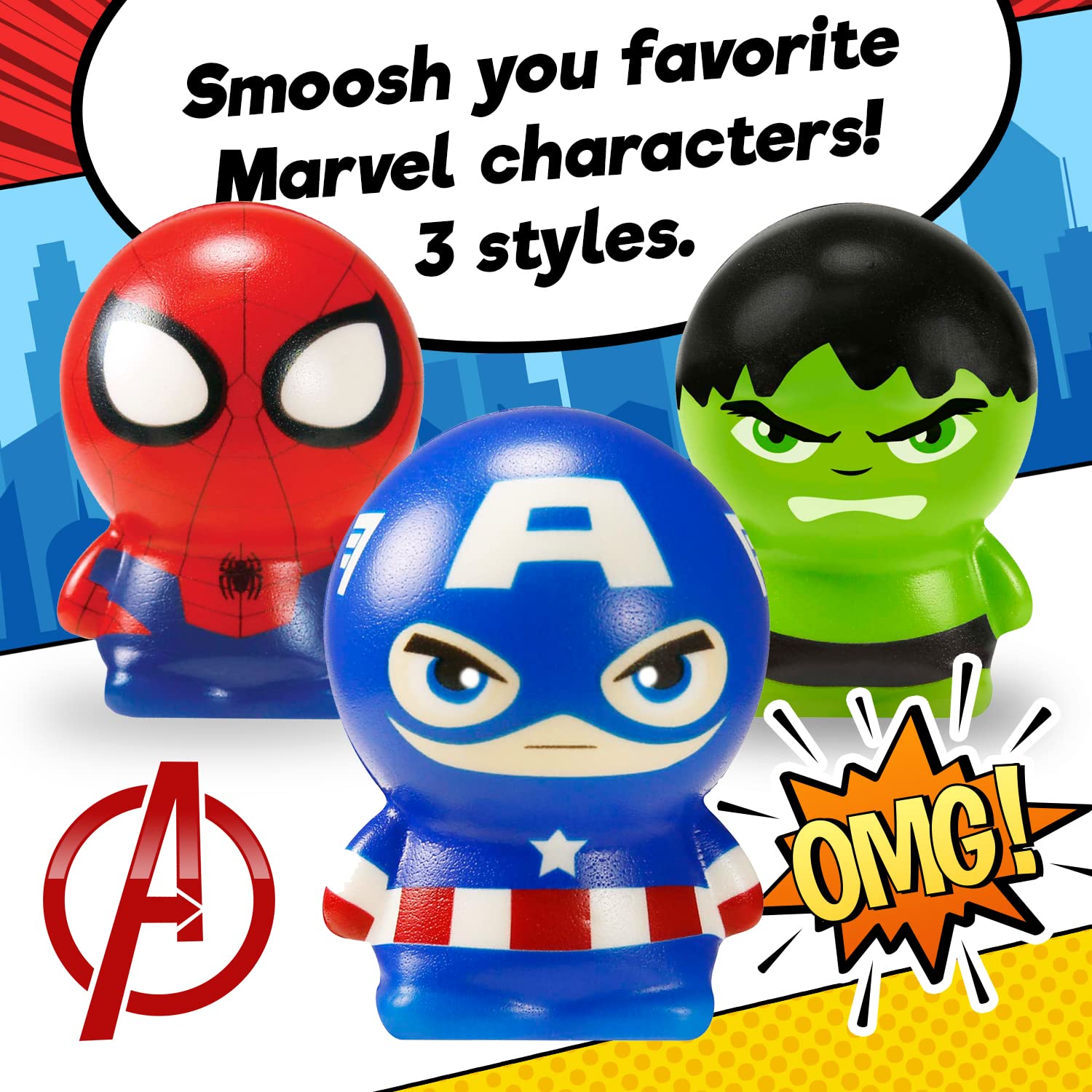 Foto 7 pulgar | Bolas De Espuma Ja-ru Marvel Avengers & Spiderman Para Niños (6) - Venta Internacional.
