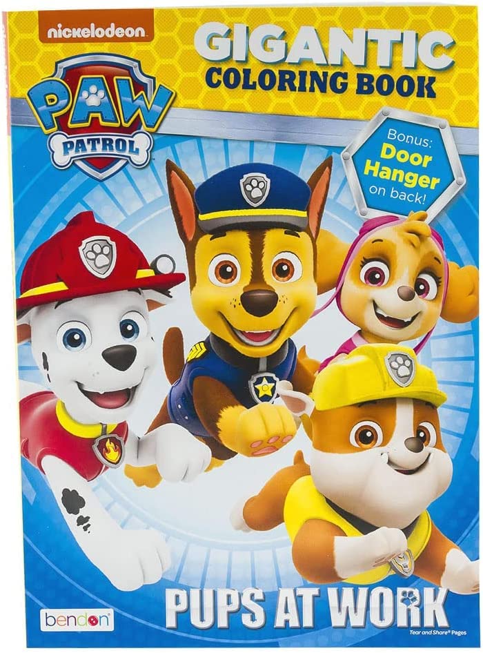 Foto 3 pulgar | Set De Libros Para Colorear Paw Patrol Gigantic  192 Peniques  Con 48 Crayones - Venta Internacional.