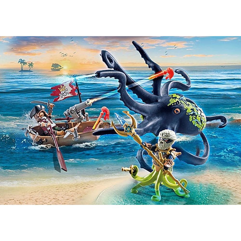 Foto 4 pulgar | Playmobil Pirates: Batalla con Pulpo Gigante