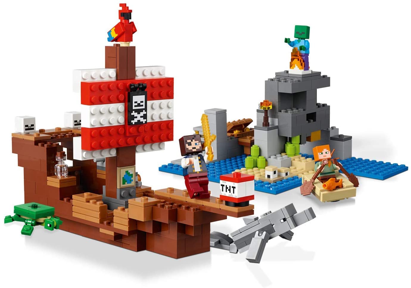 Foto 6 pulgar | Lego Minecraft The Pirate Ship Adventure 21152 - Venta Internacional