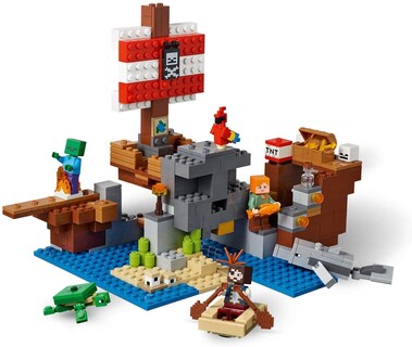 Foto 6 | Lego Minecraft The Pirate Ship Adventure 21152 - Venta Internacional