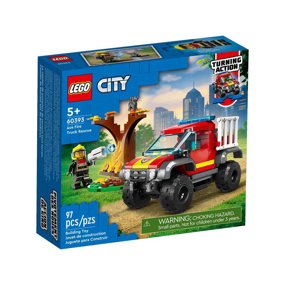 Foto 1 | Set de Juegos Lego City Camión de Rescate 4X4 de Bomberos