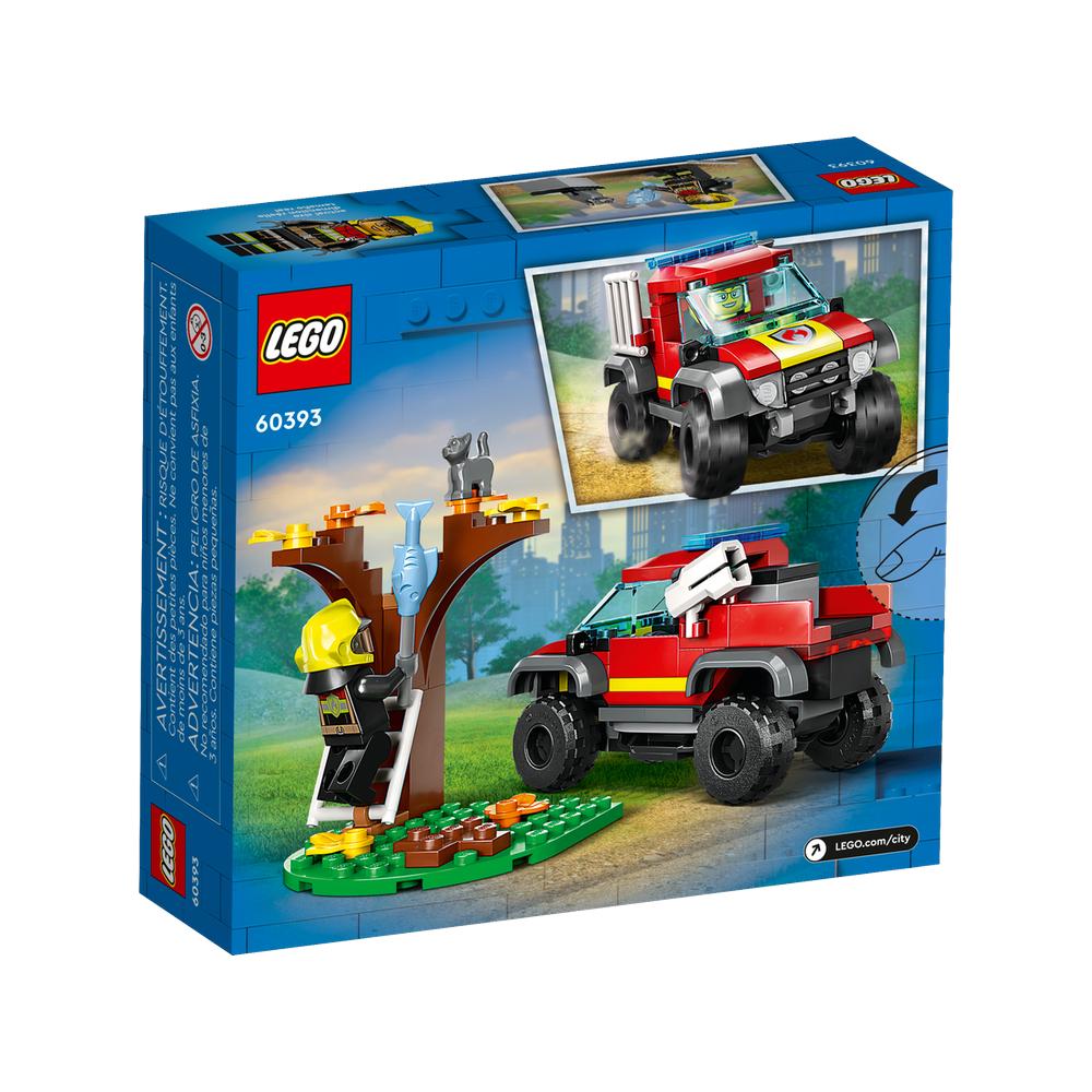 Foto 5 pulgar | Set de Juegos Lego City Camión de Rescate 4X4 de Bomberos