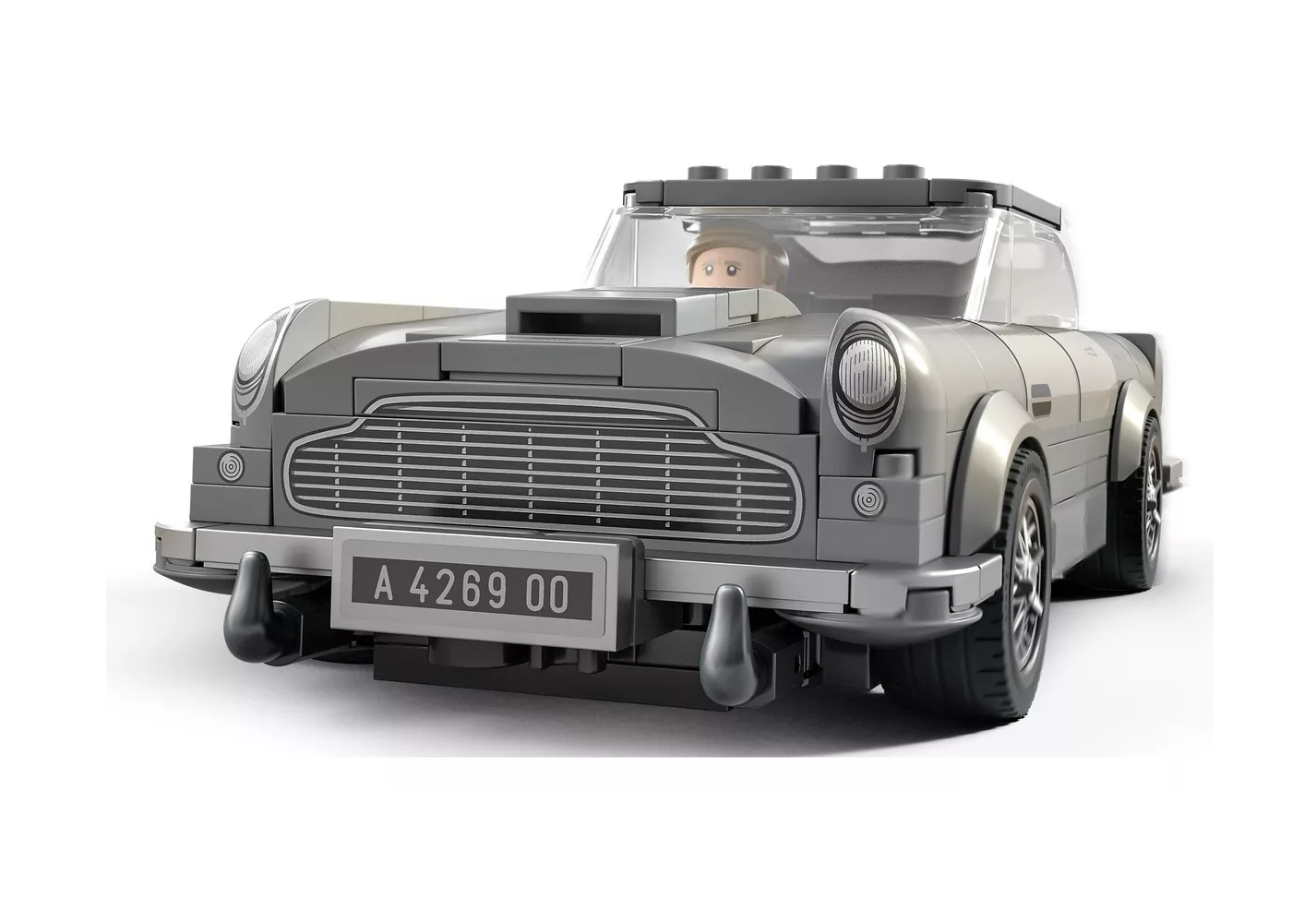 Foto 4 pulgar | Kit Lego Champions 007 Aston Martin Db5 298 Piezas Gris