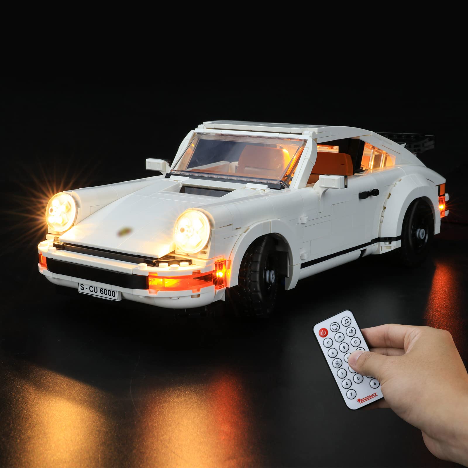 Kit De Iluminación Briksmax Para Lego Porsche 911 10295 Con Mando A Distancia - Venta Internacional. $1,589
