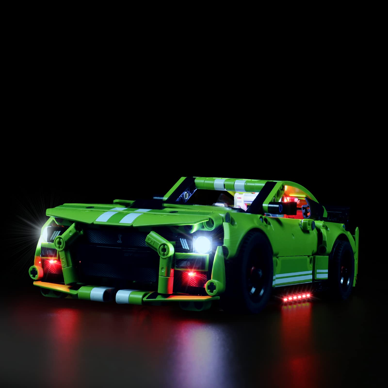 Foto 2 pulgar | Kit De Luces Led Para Ford Mustang Shelby De Lego Technic Sin Modelo - Venta Internacional.