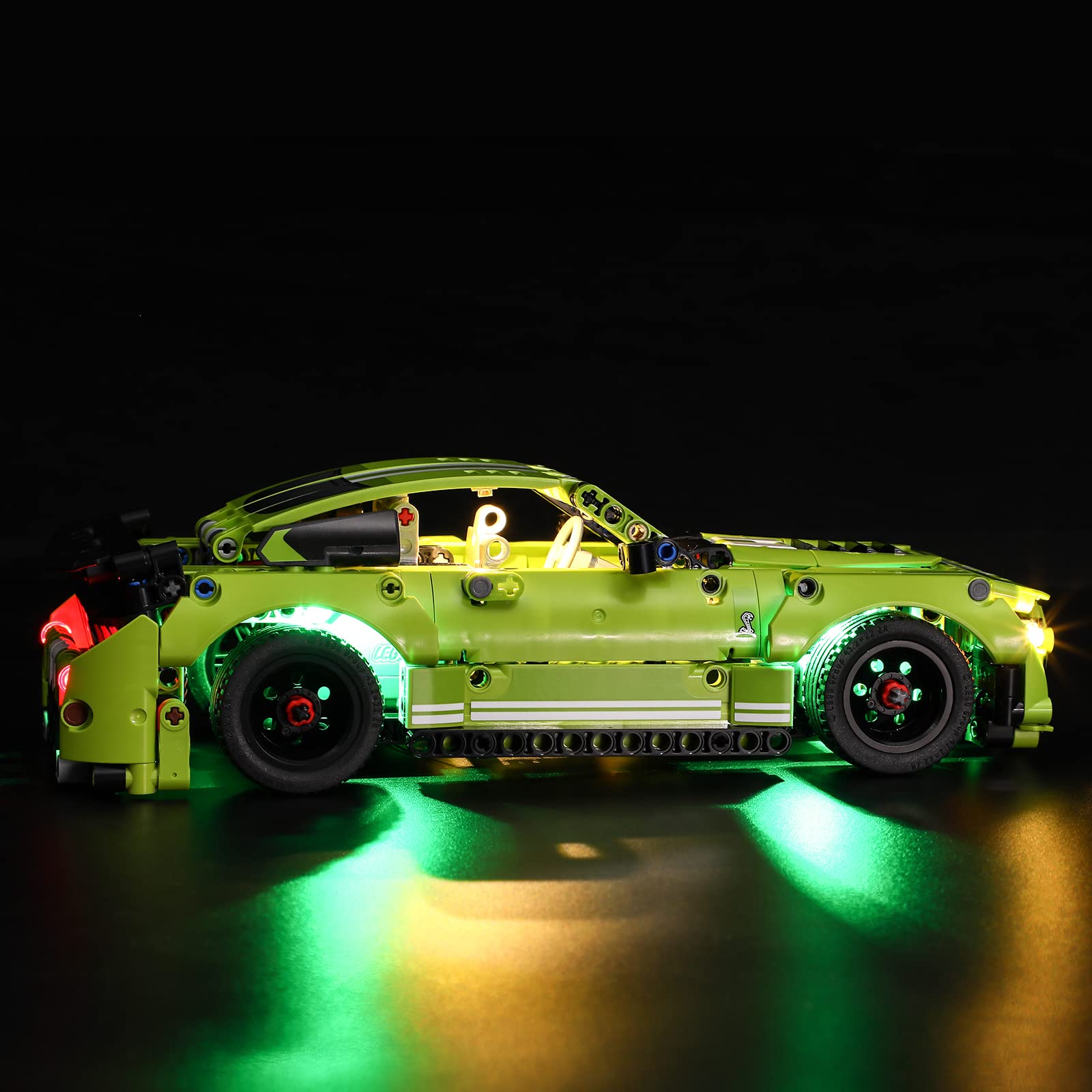 Foto 4 | Kit De Iluminación Briksmax Para Lego Technic Ford Mustang Shelby G - Venta Internacional.