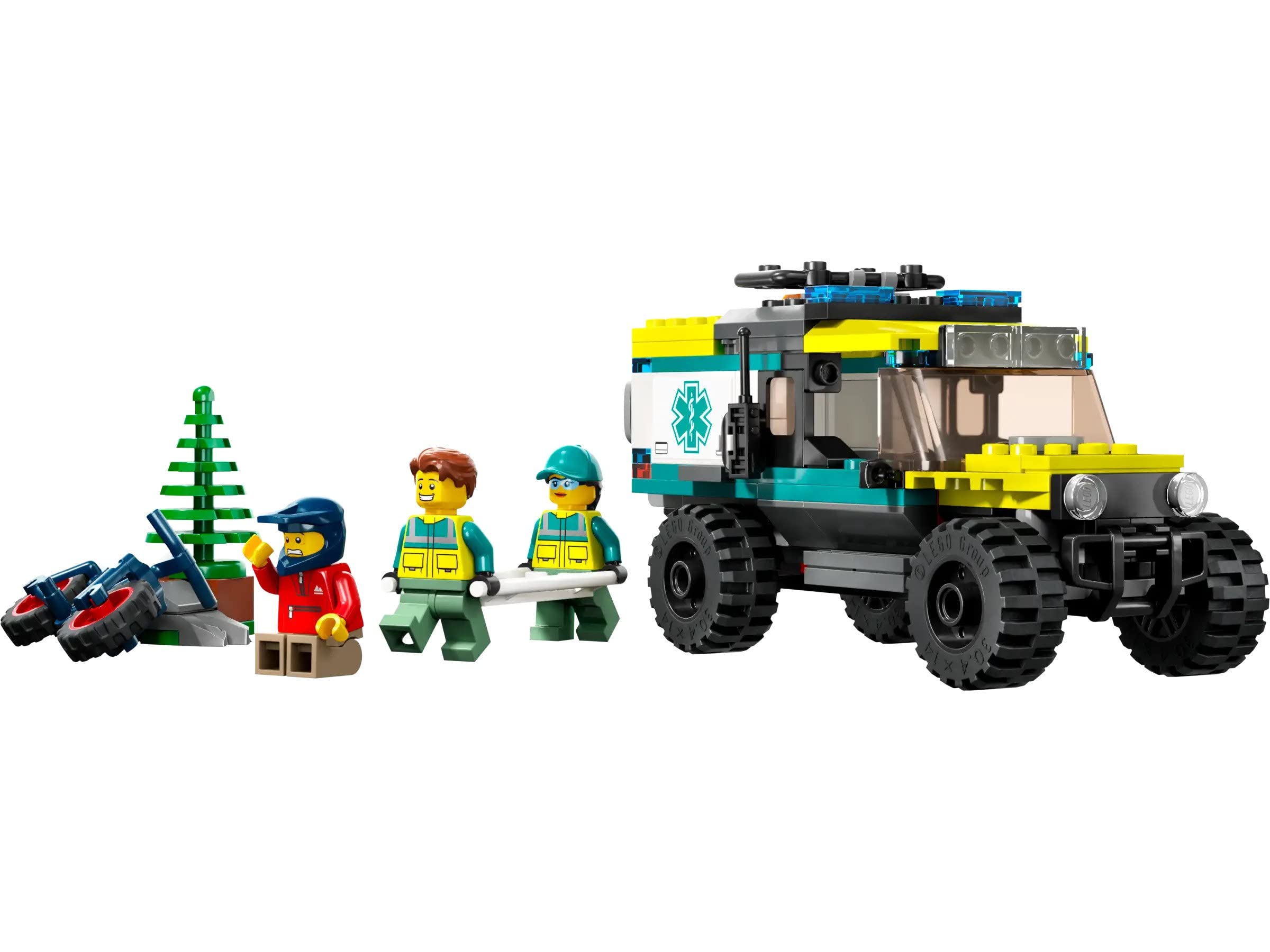 Lego City 4x4 Todoterreno Ambulance Rescue 2023 40582 - Venta Internacional