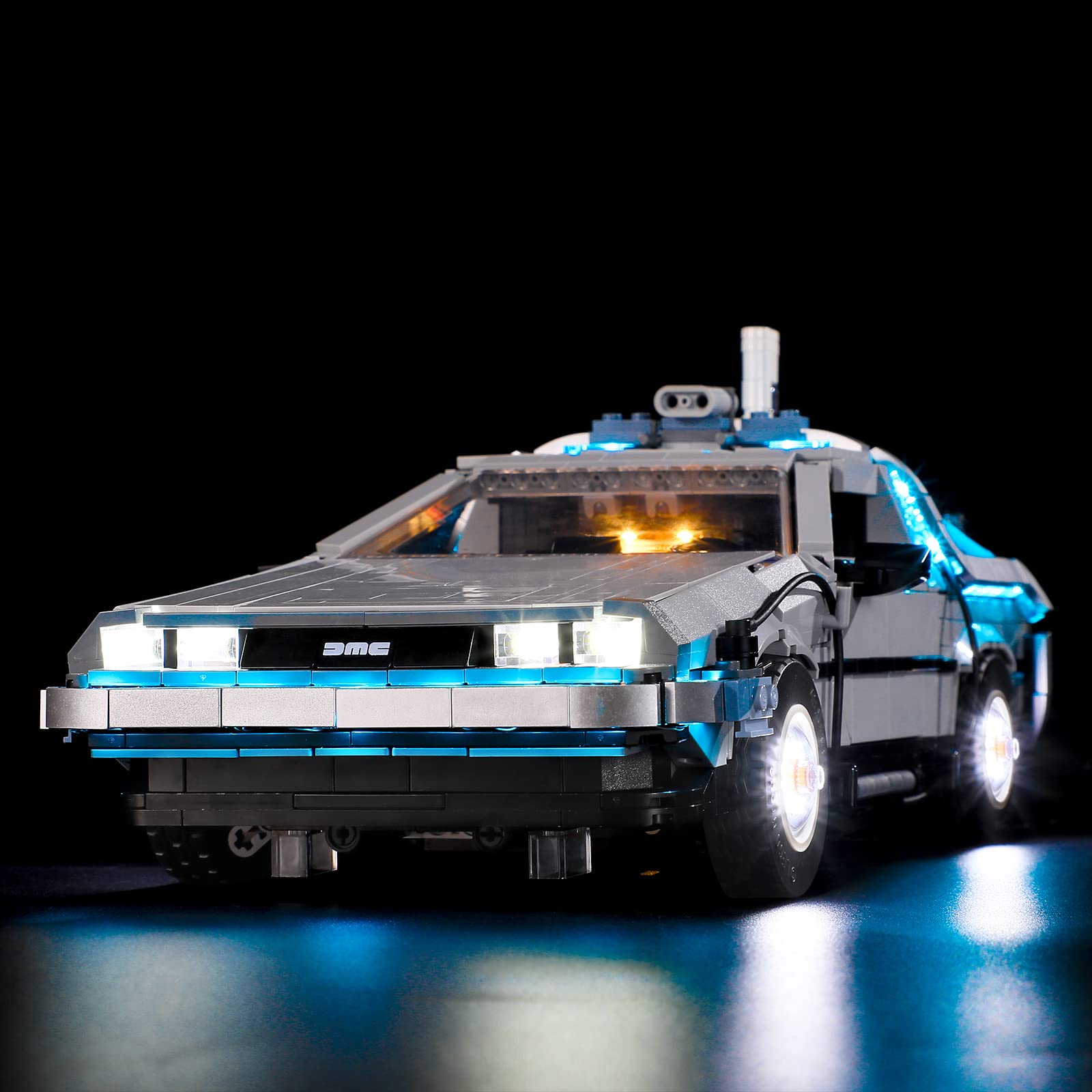 Kit de Iluminación Briksmax para DeLorean Volver al Futuro de Lego - Venta Internacional