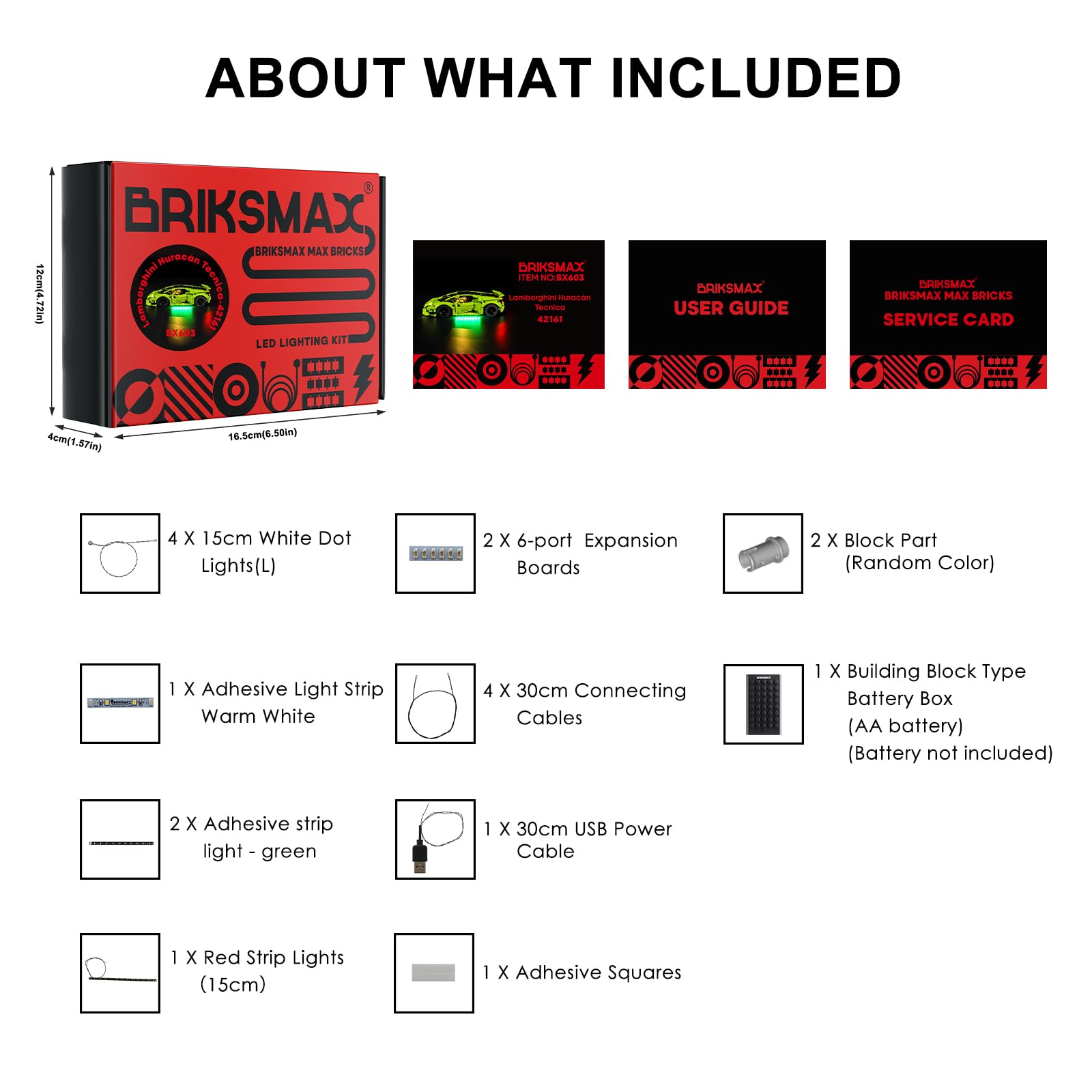 Foto 7 | Kit de Iluminación Briksmax para Lego Lamborghini Huracán Technic 42161 - Venta Internacional