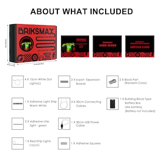 Foto 7 | Kit de Iluminación Briksmax para Lego Lamborghini Huracán Technic 42161 - Venta Internacional