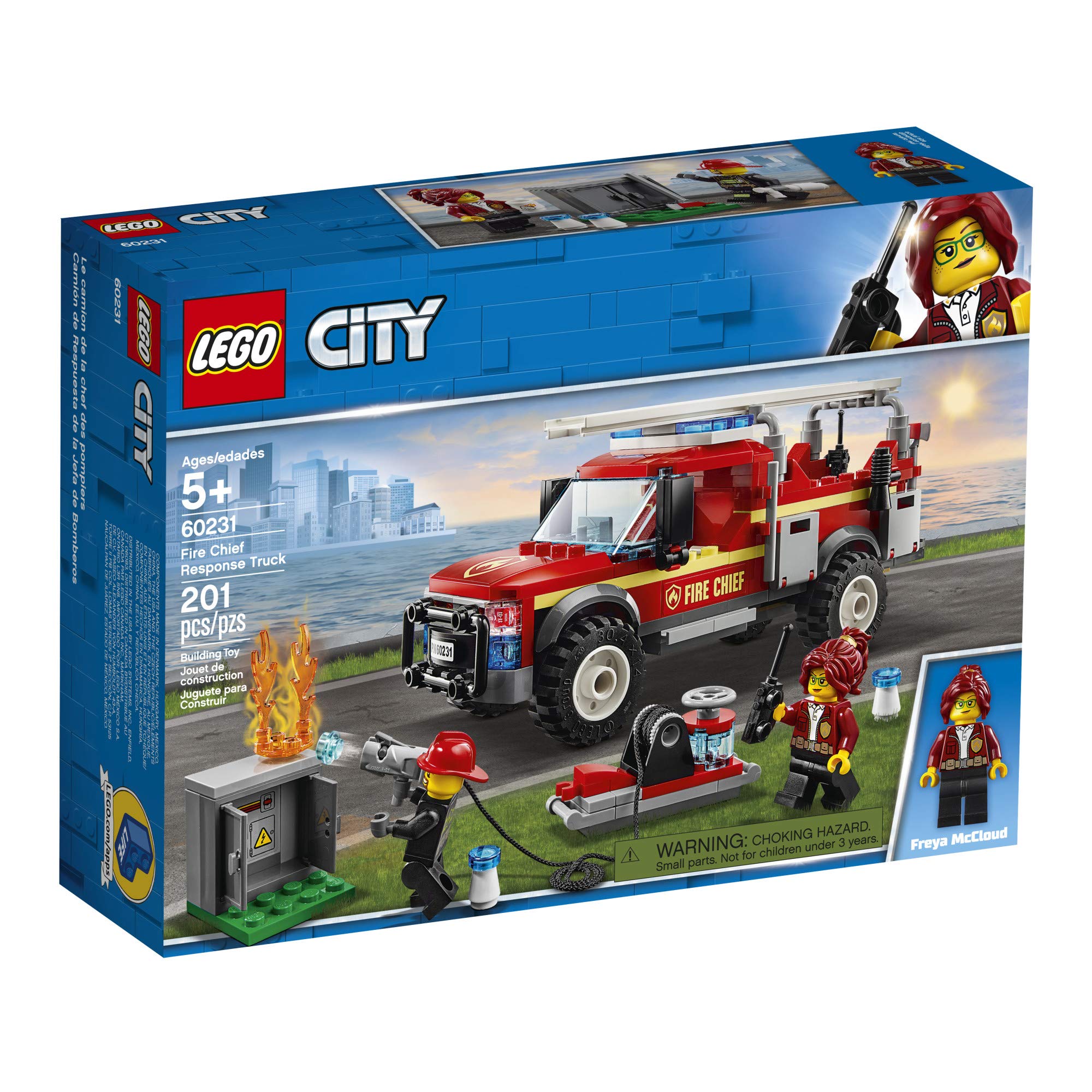 Foto 5 pulgar | Kit de Construcción Lego City Camioneta de Respuesta de Bomberos 60231 - Venta Internacional