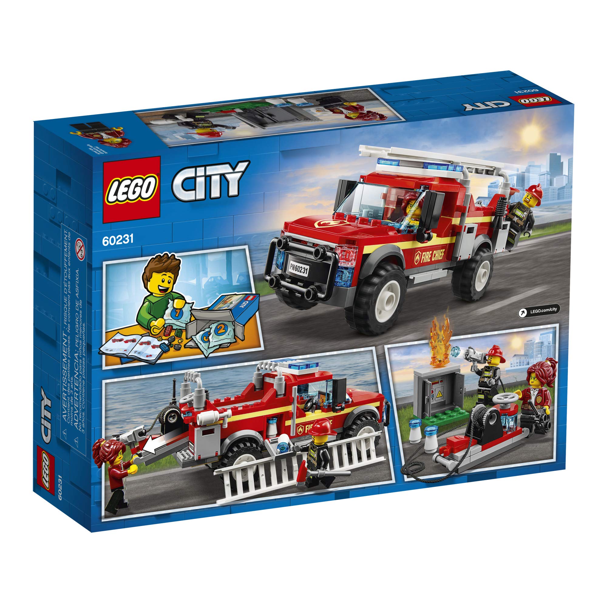 Foto 6 pulgar | Kit de Construcción Lego City Camioneta de Respuesta de Bomberos 60231 - Venta Internacional