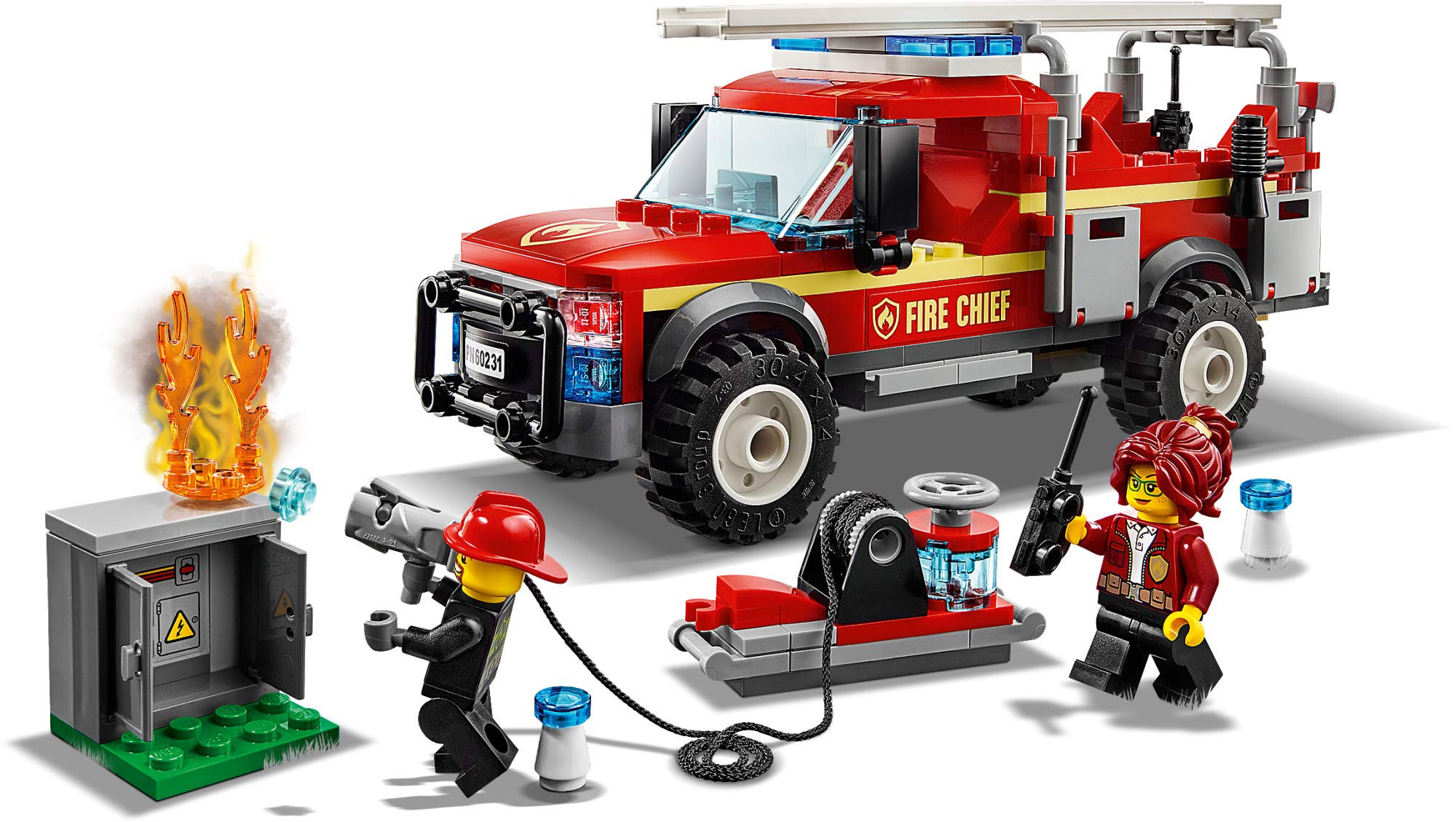 Foto 7 pulgar | Kit de Construcción Lego City Camioneta de Respuesta de Bomberos 60231 - Venta Internacional