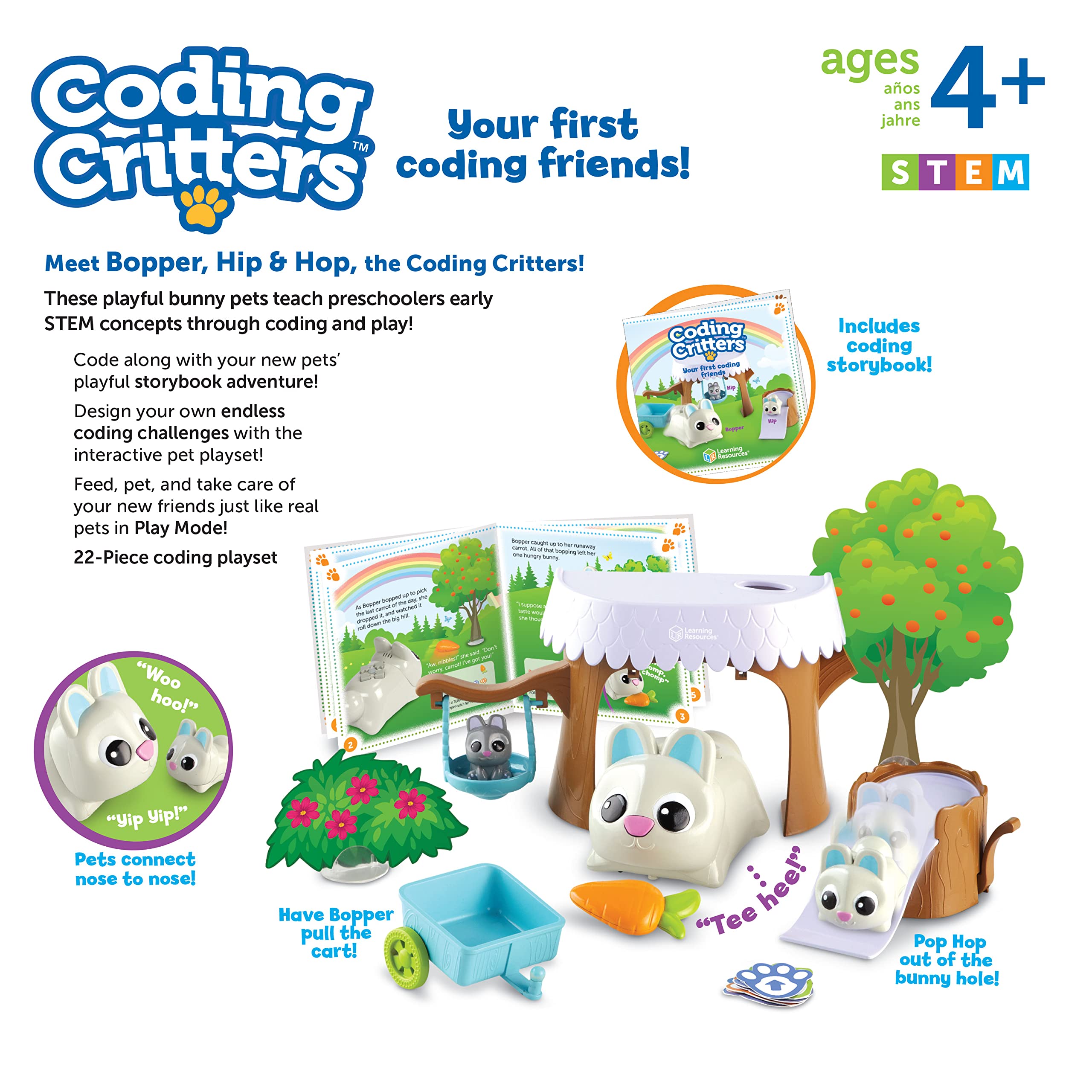 Foto 8 pulgar | Recursos De Aprendizaje Sobre Codificación De Juguetes Coding Critters Bopper Desde Hace Más De 4 Años - Venta I