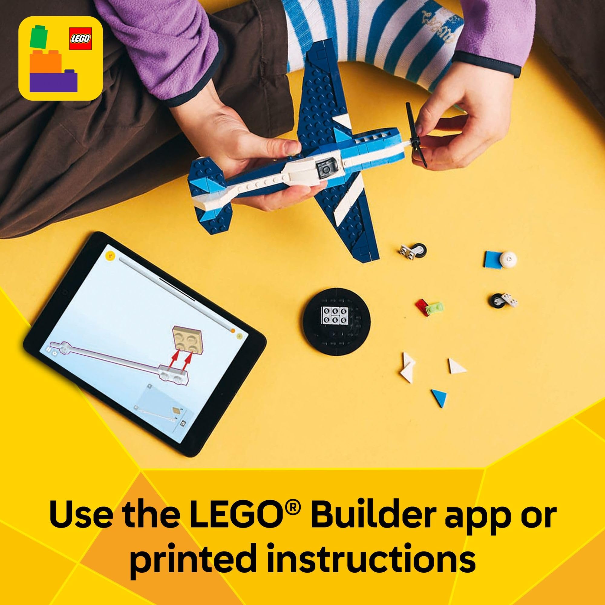 Foto 7 pulgar | Juguete de Construcción Lego Creator 3 en 1 Aircraft Race Plane 31160 - Venta Internacional