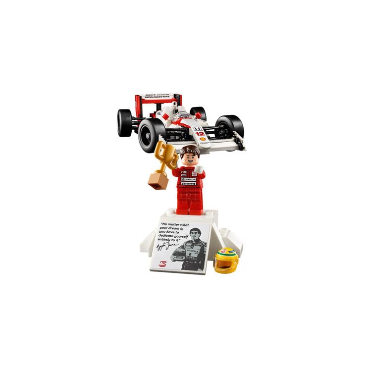Foto 5 pulgar | Set De Construcción Lego Icons Mclaren Mp4/4 Y Ayrton Senna - Venta Internacional.
