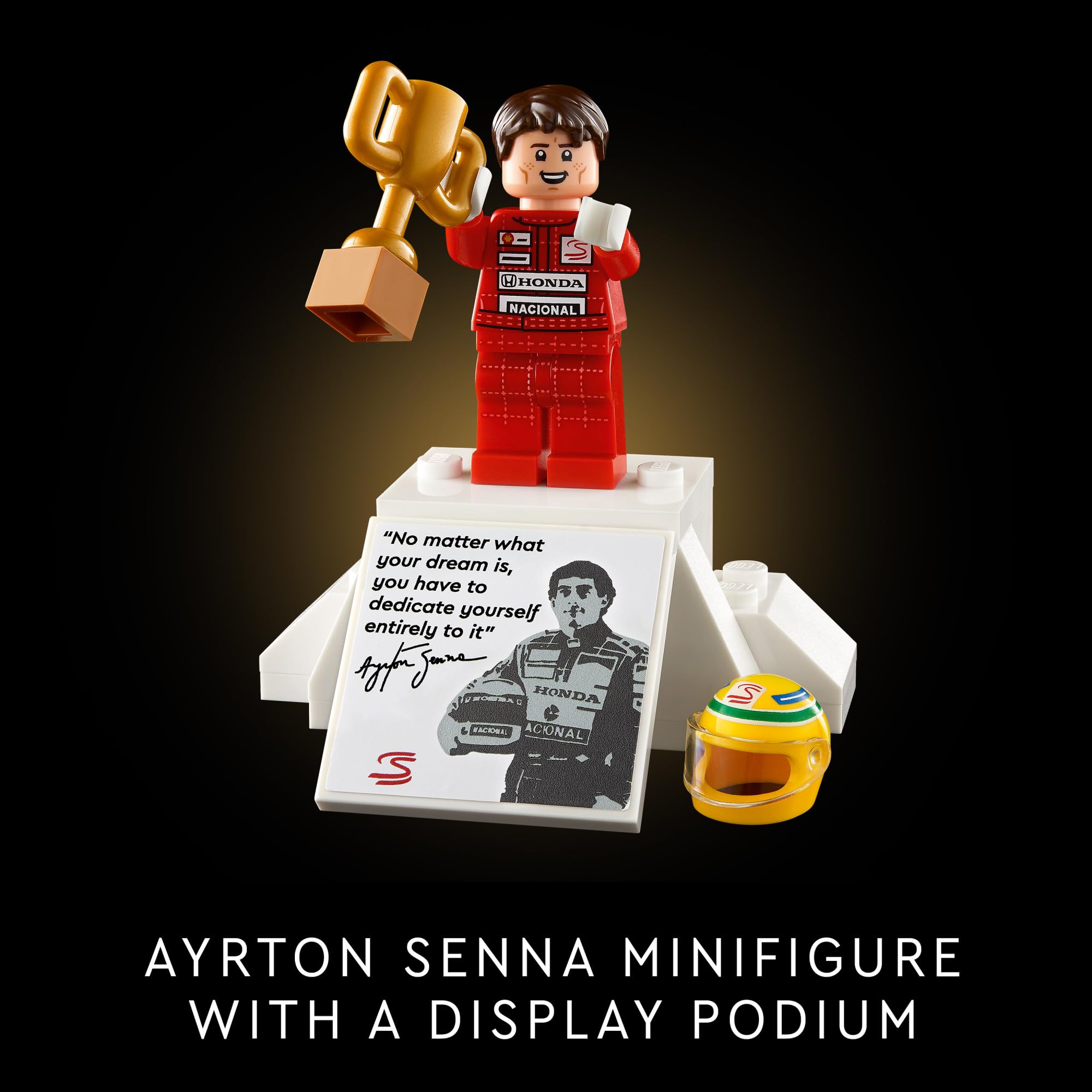 Foto 8 pulgar | Set De Construcción Lego Icons Mclaren Mp4/4 Y Ayrton Senna - Venta Internacional.
