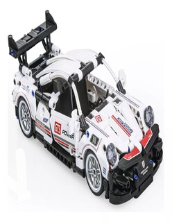 Foto 2 | Juguetes Arte Manualidades Construccion Bloque Porsche Blanco + Termo De Regalo Güish